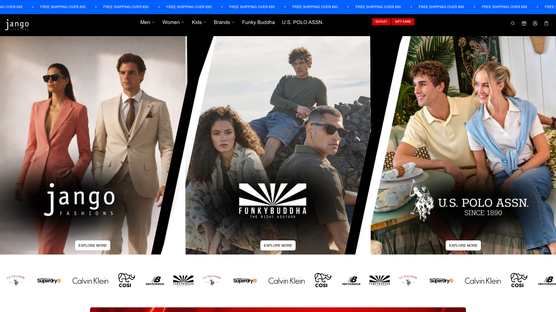 Jango Fashions - Online Store and ERP Integration