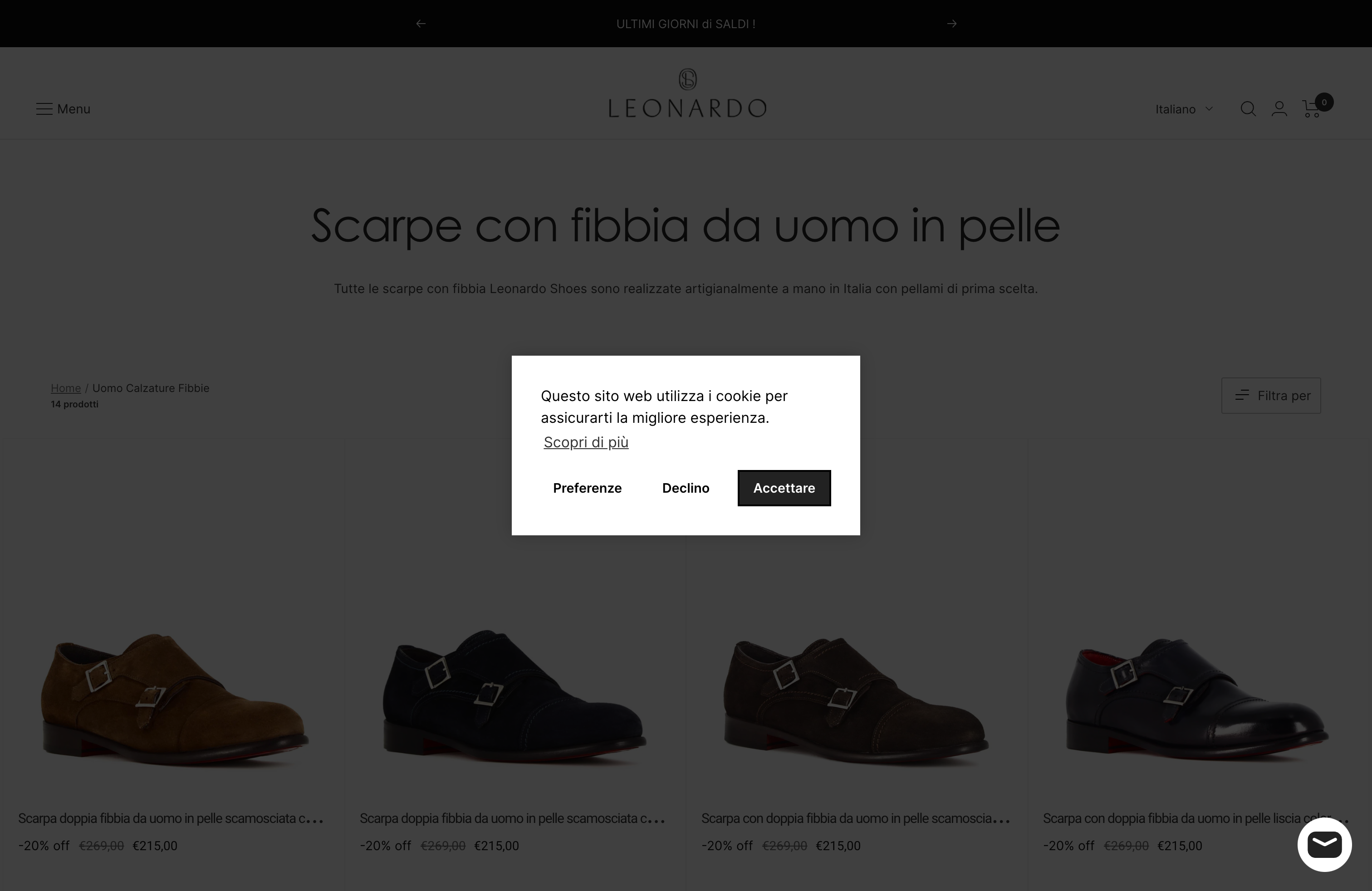 Leonardo Shoes - Restyling + Gestione Campagne screenshot 3