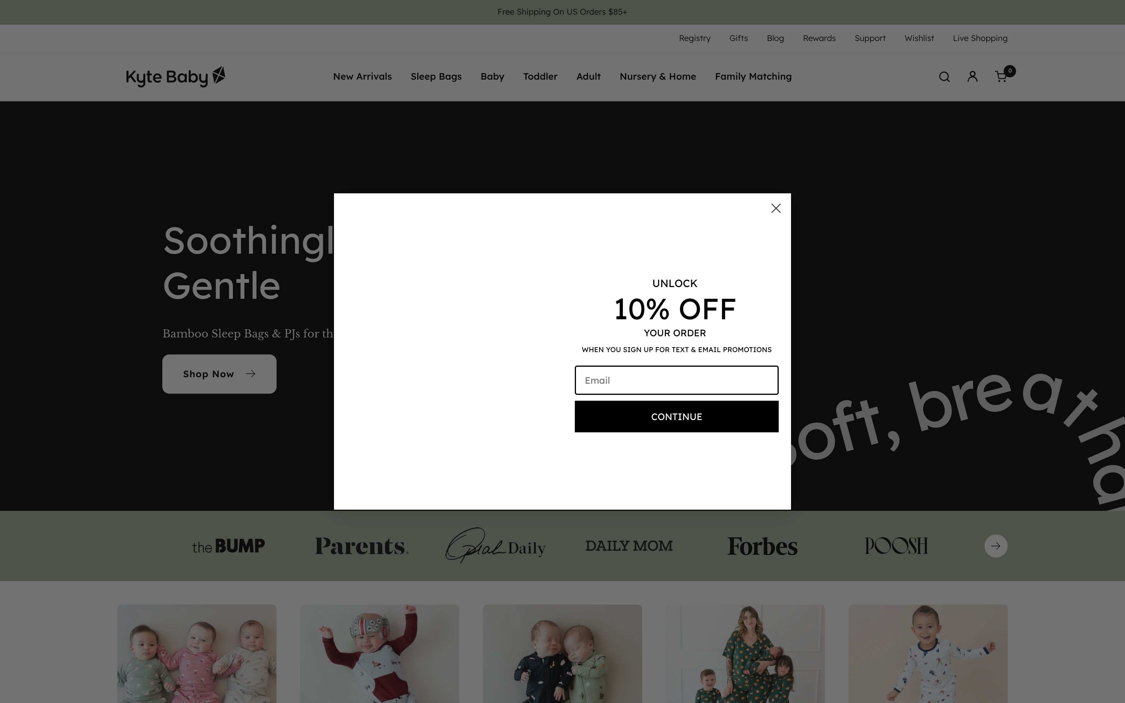 Kyte Baby - Shopify Plus screenshot 5