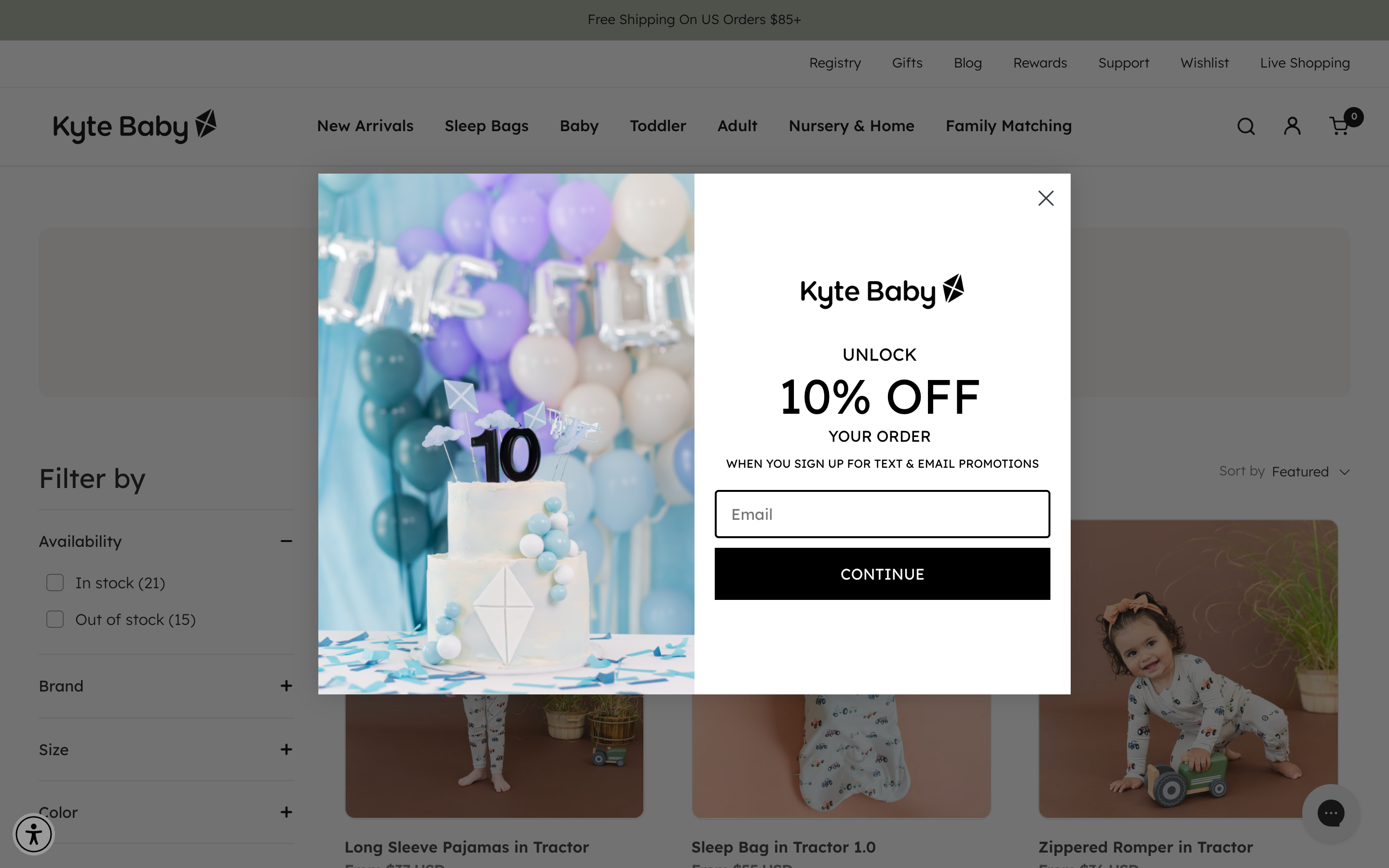 Kyte Baby - Shopify Plus screenshot 3