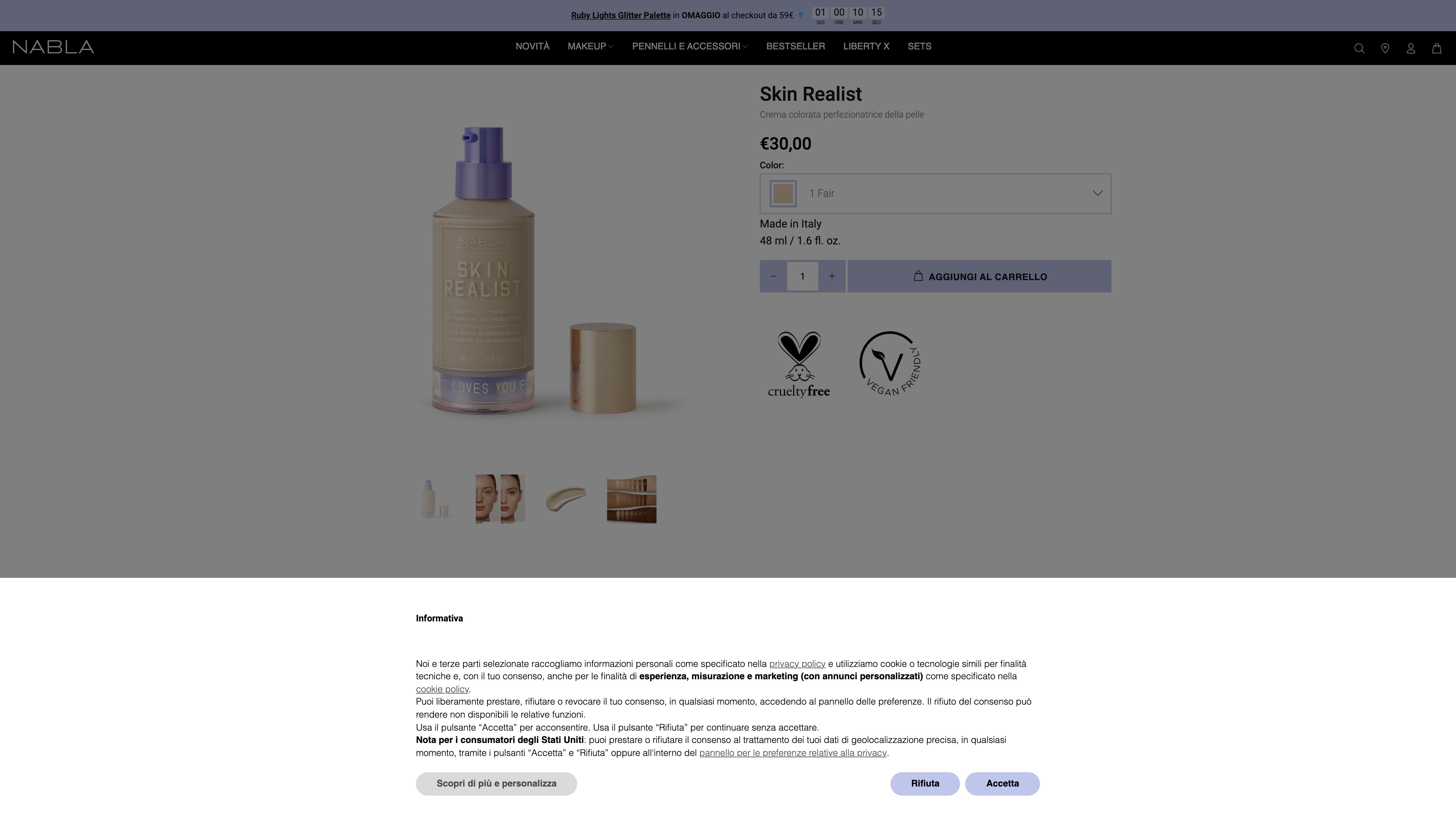 Nabla Cosmetics screenshot 3