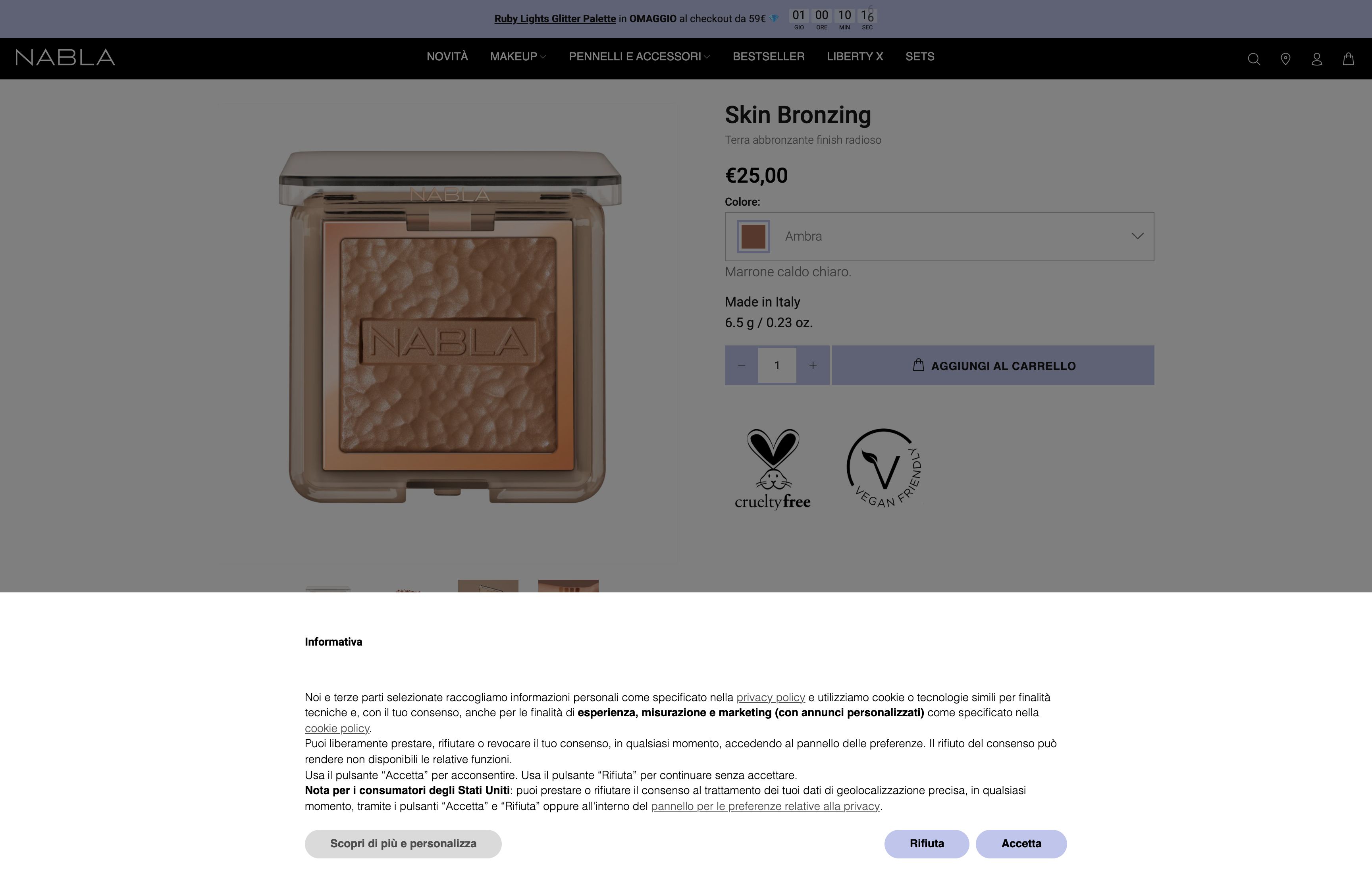 Nabla Cosmetics screenshot 2