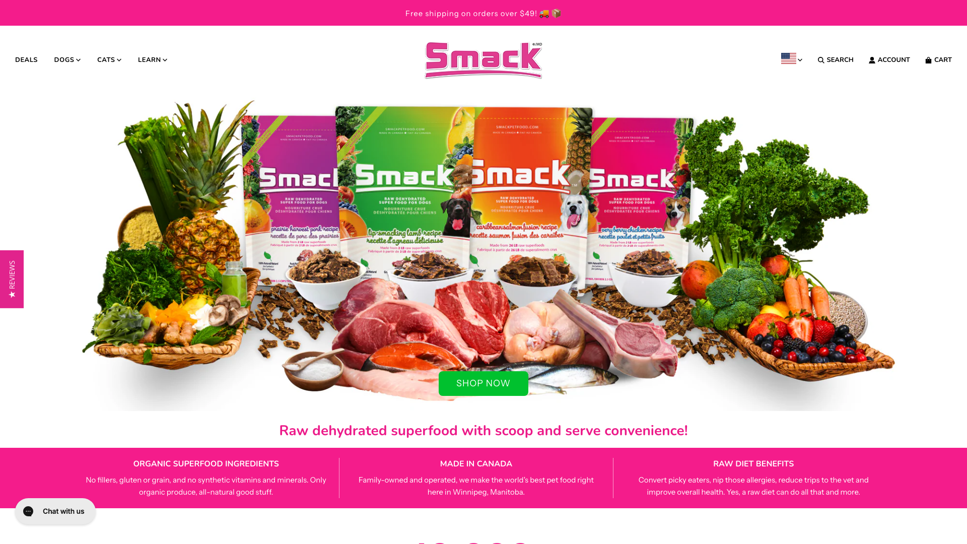Optimizing Smack Pet Food’s Global Reach with Shopify Plus Solutions