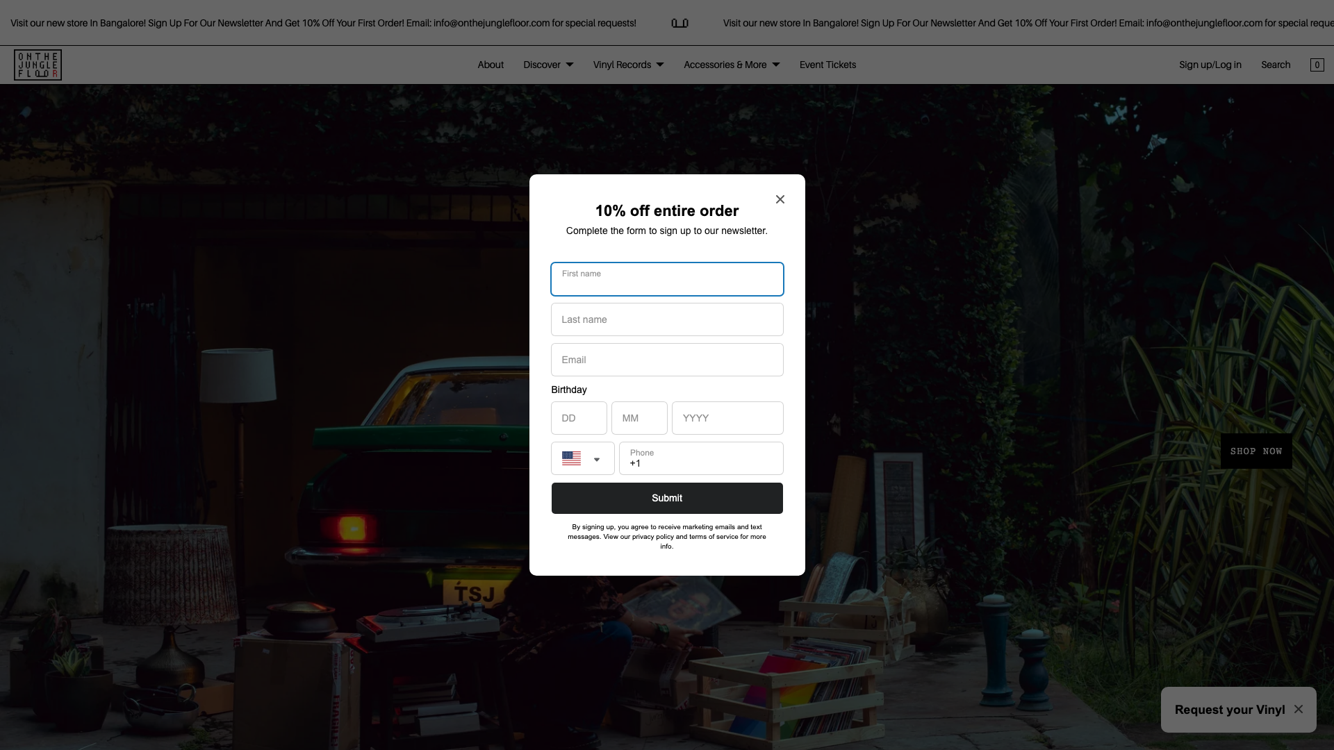 Viny Records Store migration from WooCommerce