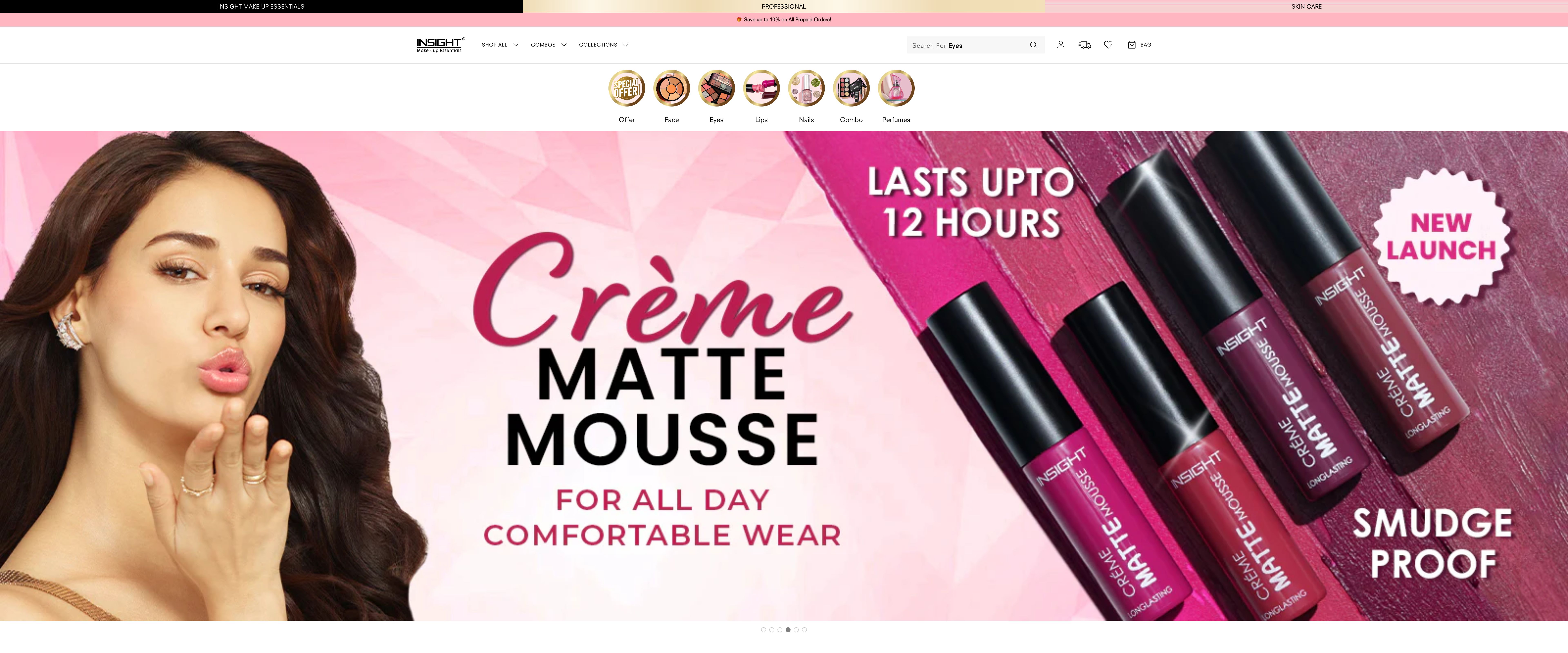 Enhancing E-commerce presence for Insight Cosmetics  screenshot 5