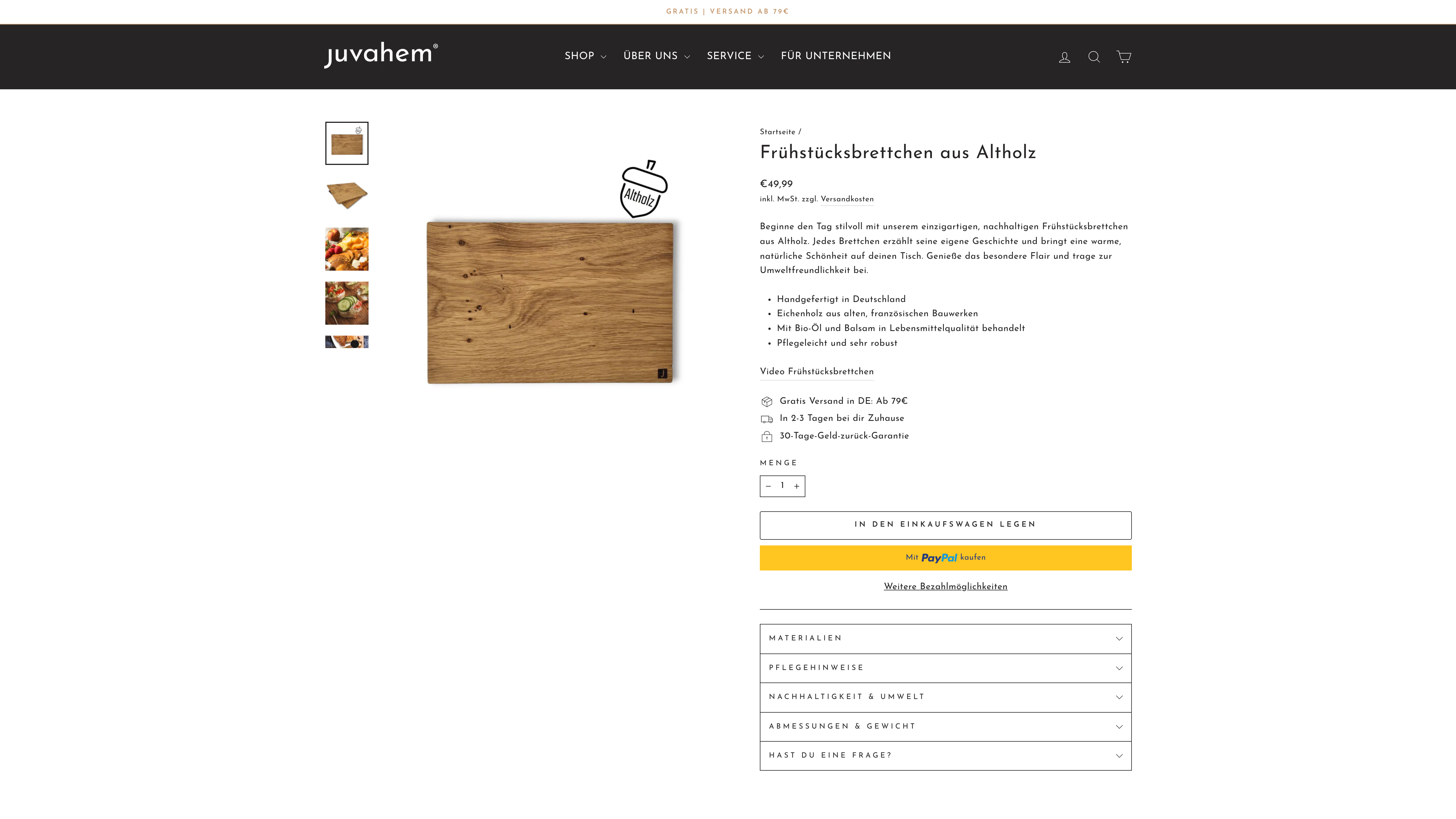Juvahem.de screenshot 3
