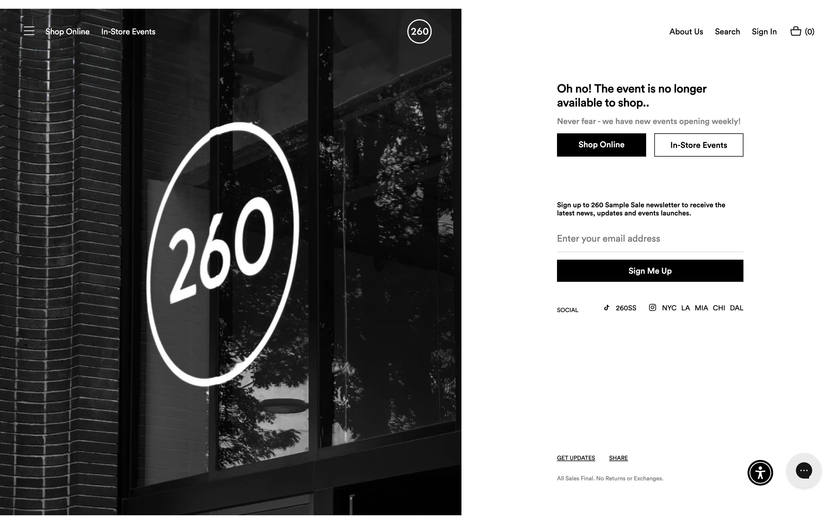 260 Sample Sale screenshot 7