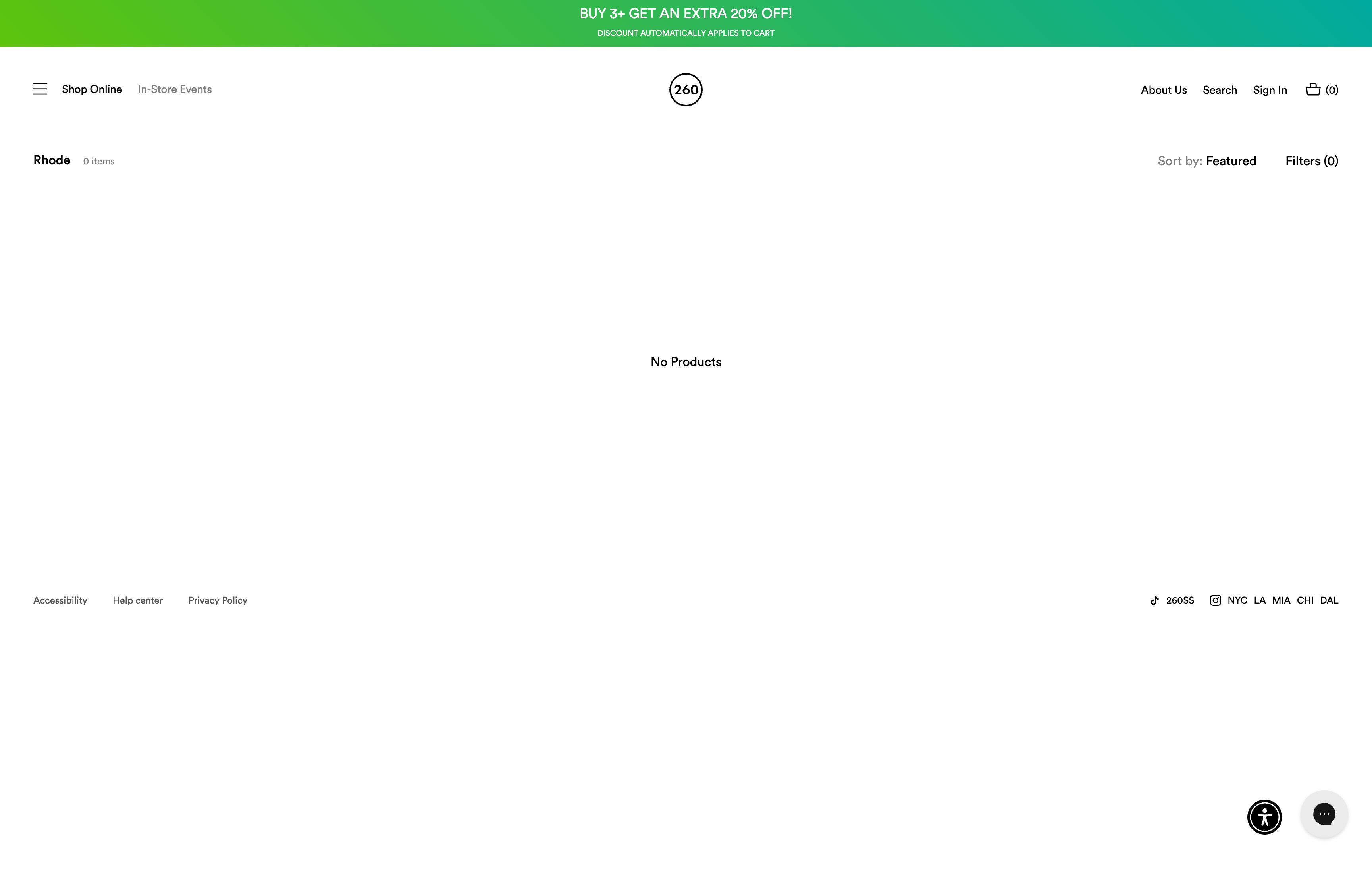 260 Sample Sale screenshot 4