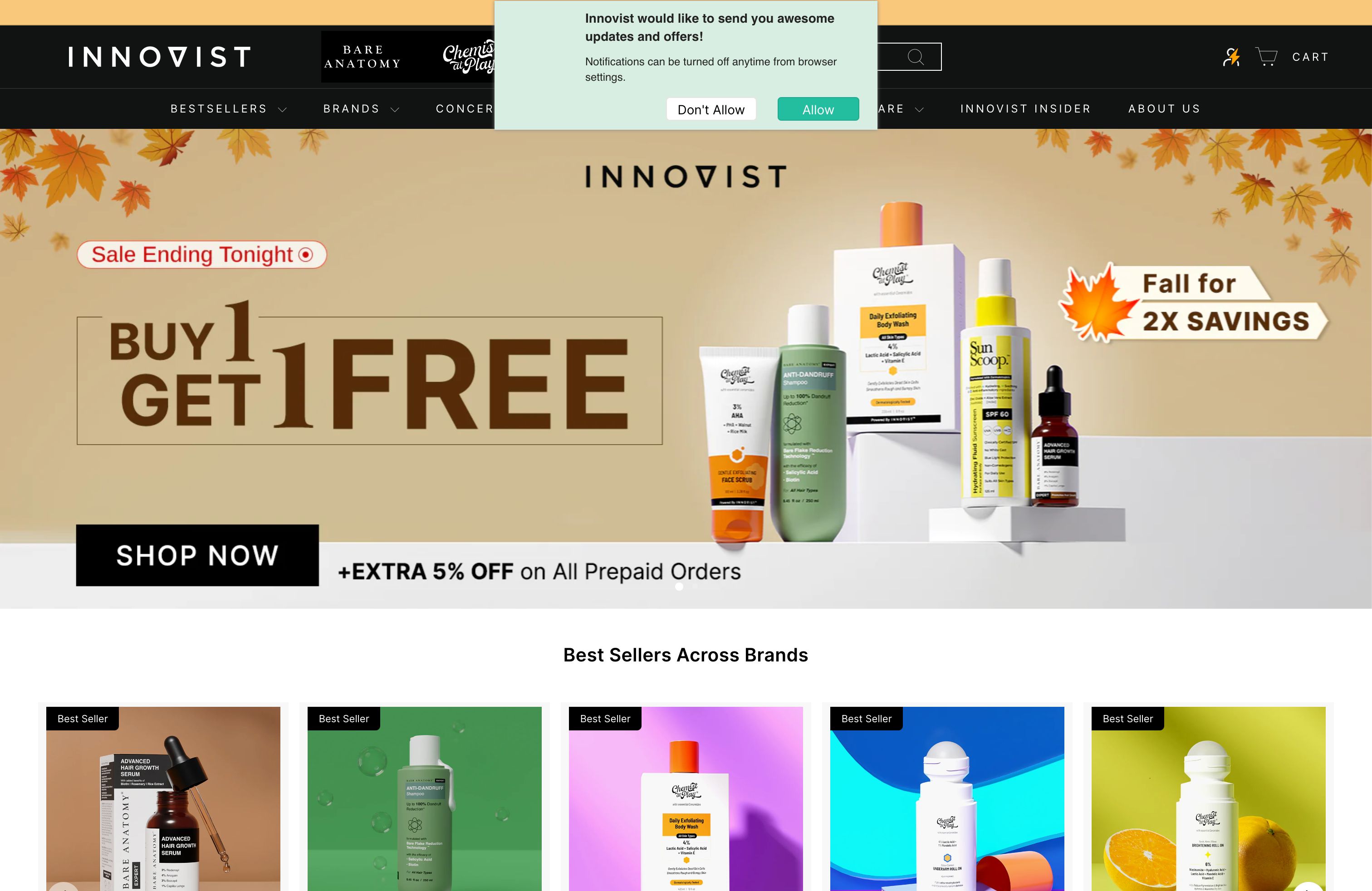 Innovist | House of Personal Care Brands screenshot 5