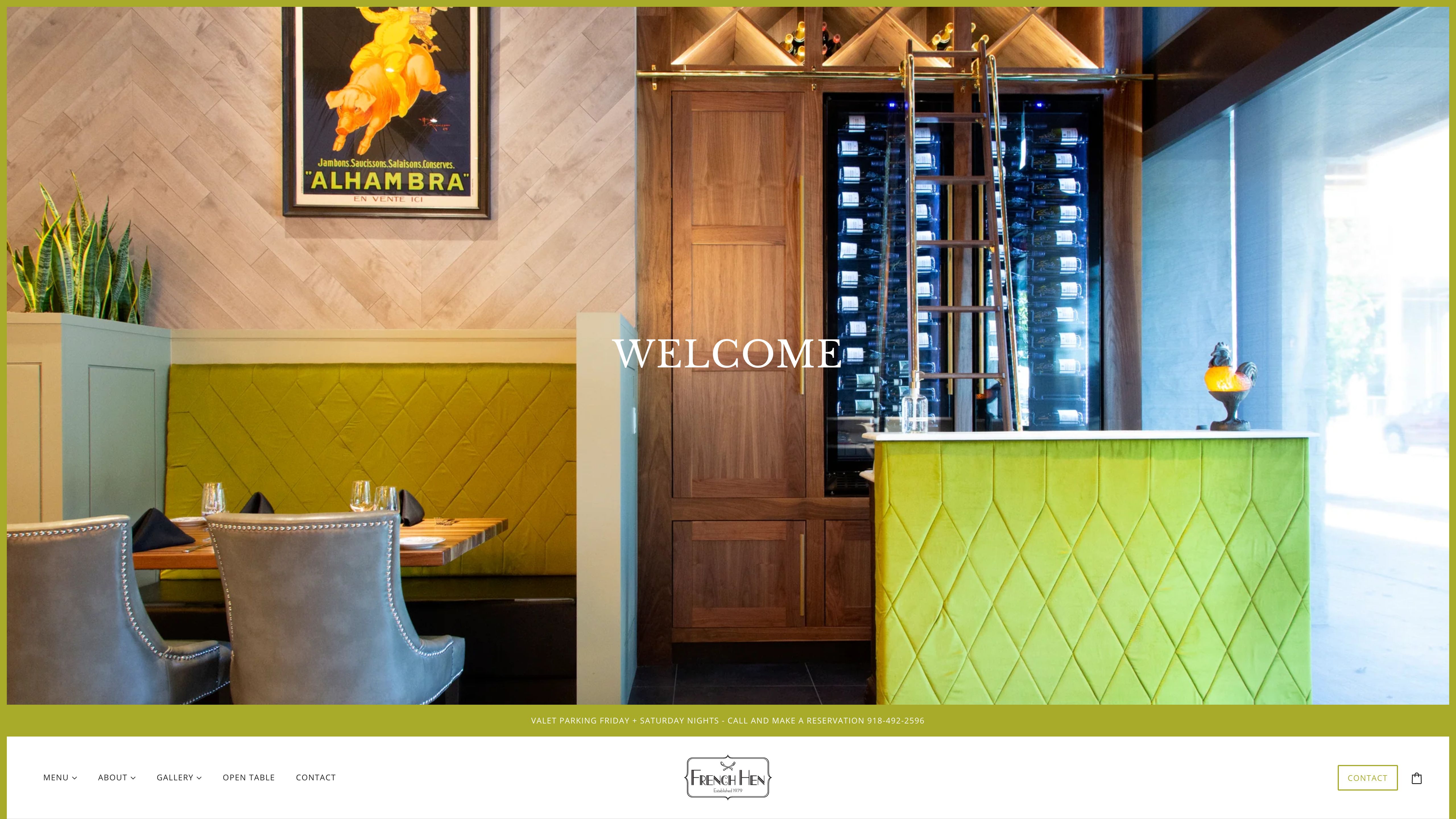 Comprehensive Branding and Website Development for French Hen Restaurant