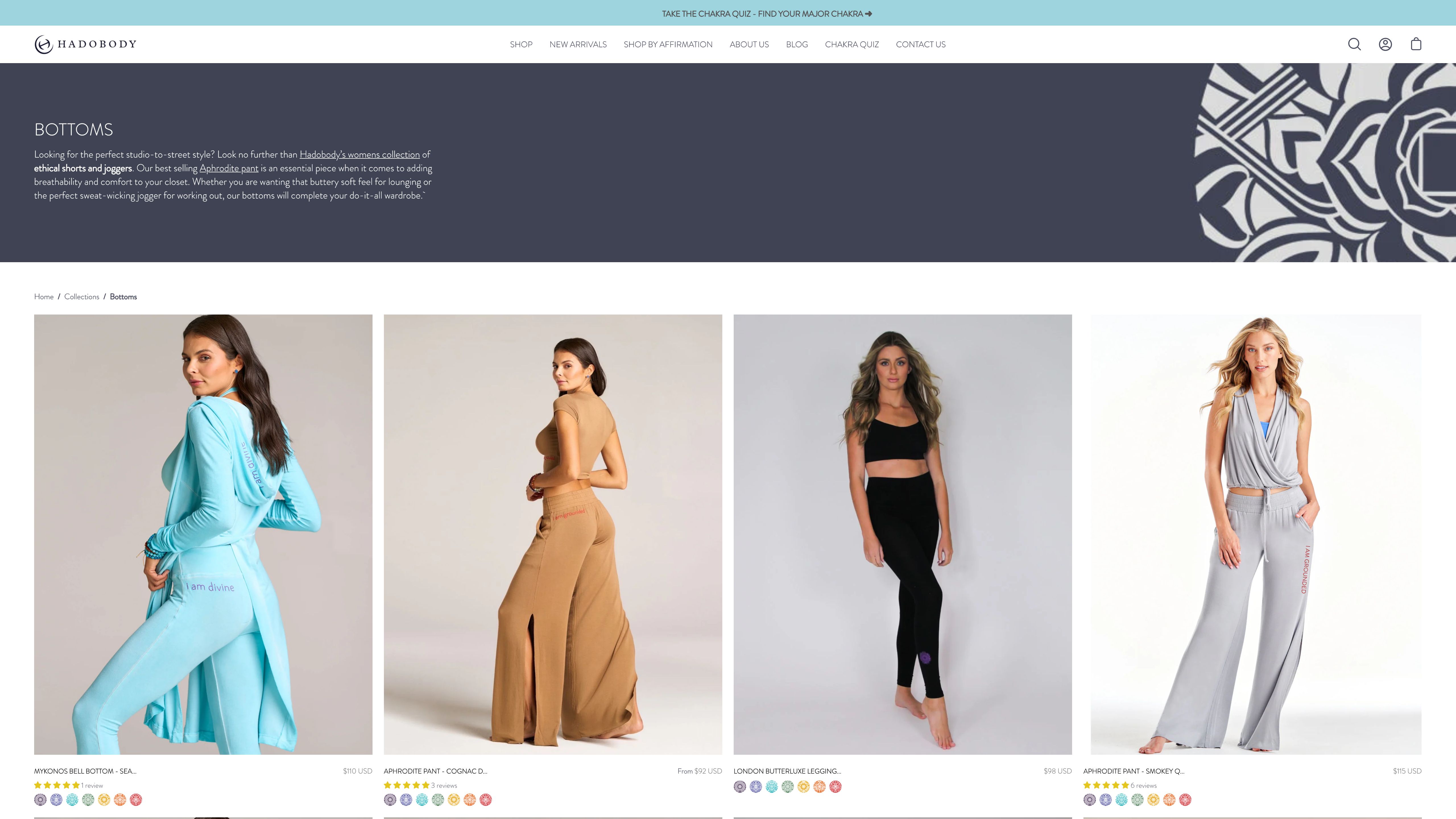 Hadobody a lifestyle wellness and sustainable brand for men & women screenshot 3