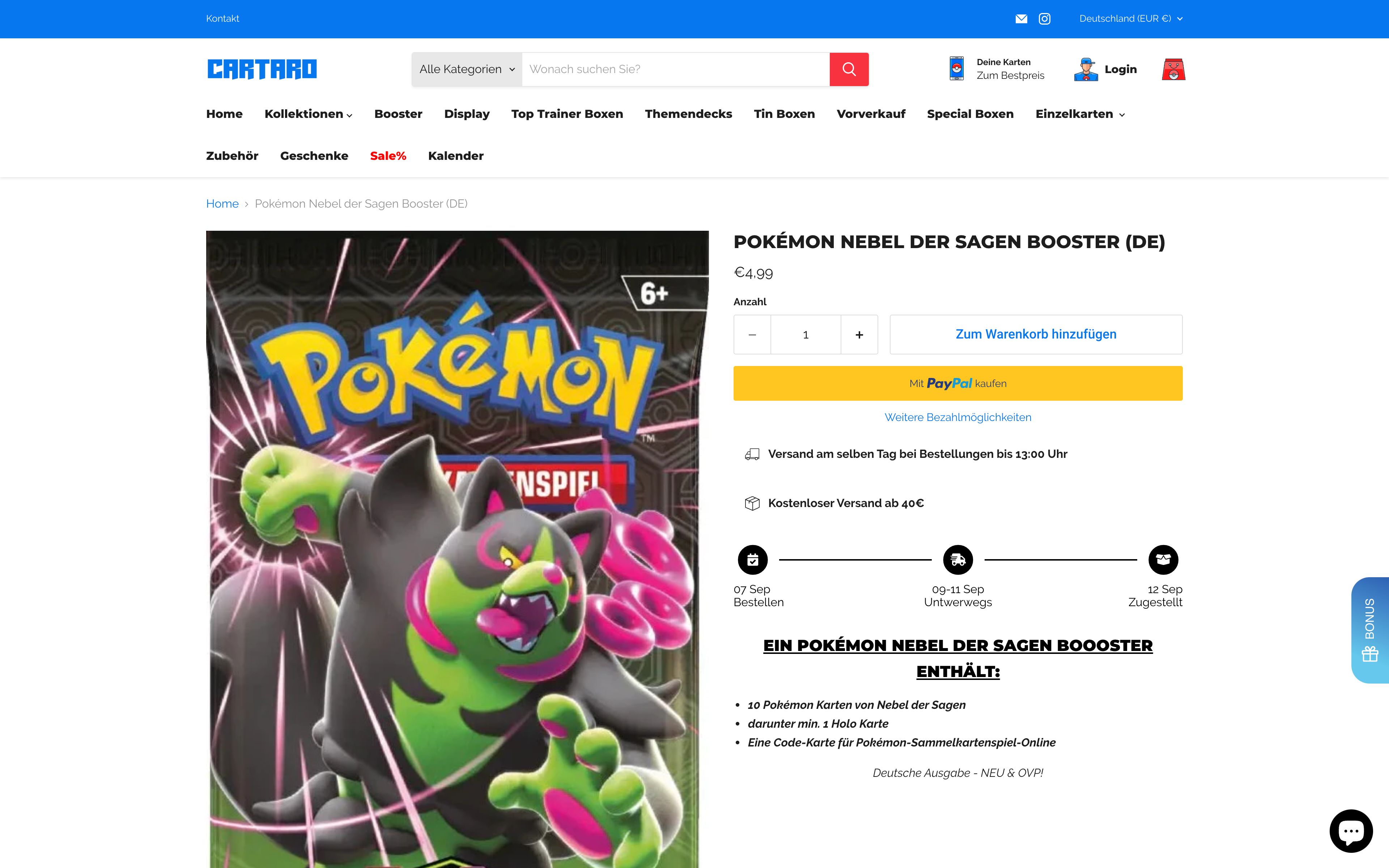 Cartaro screenshot 5