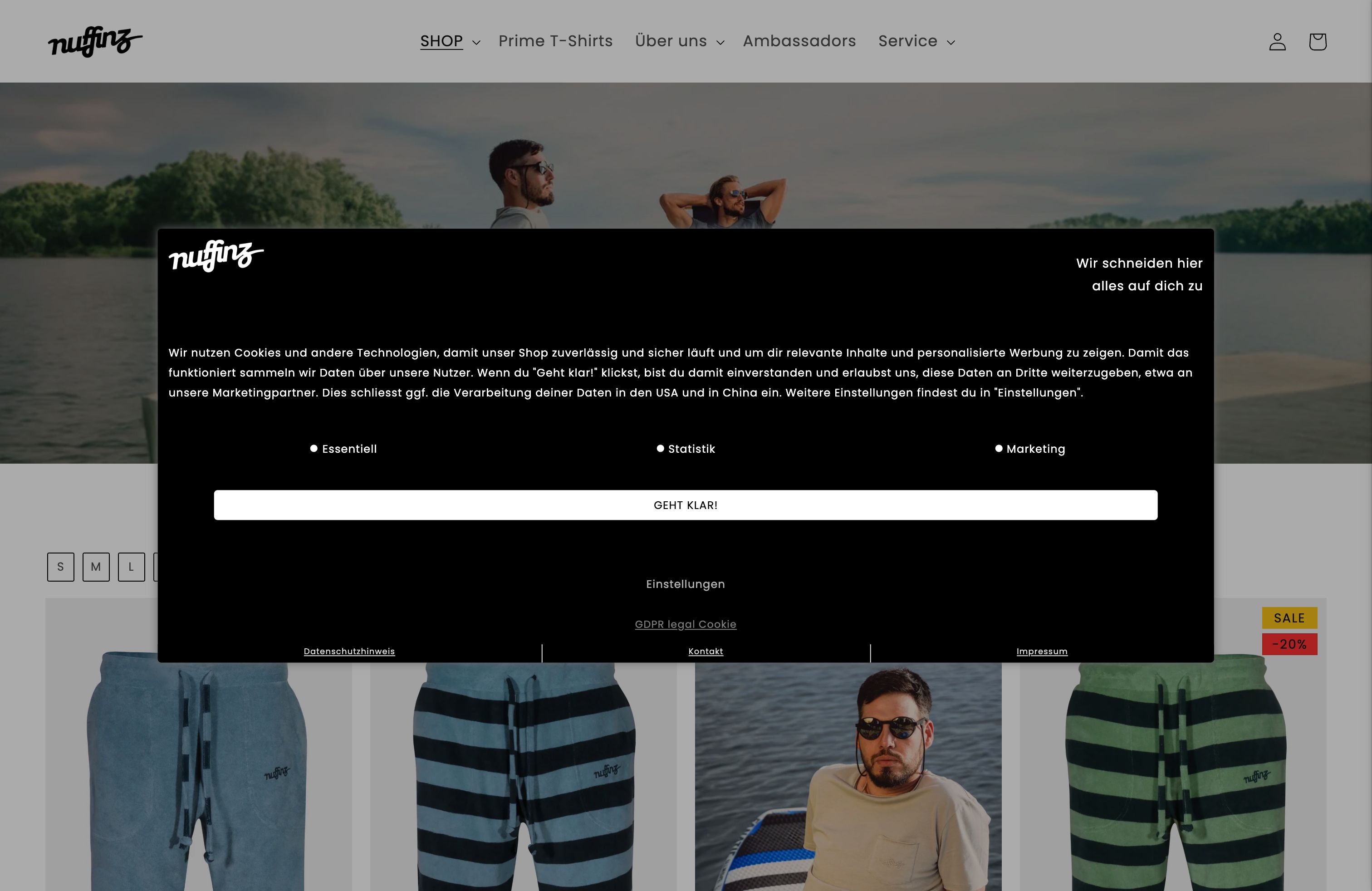 nuffinz GmbH screenshot 2