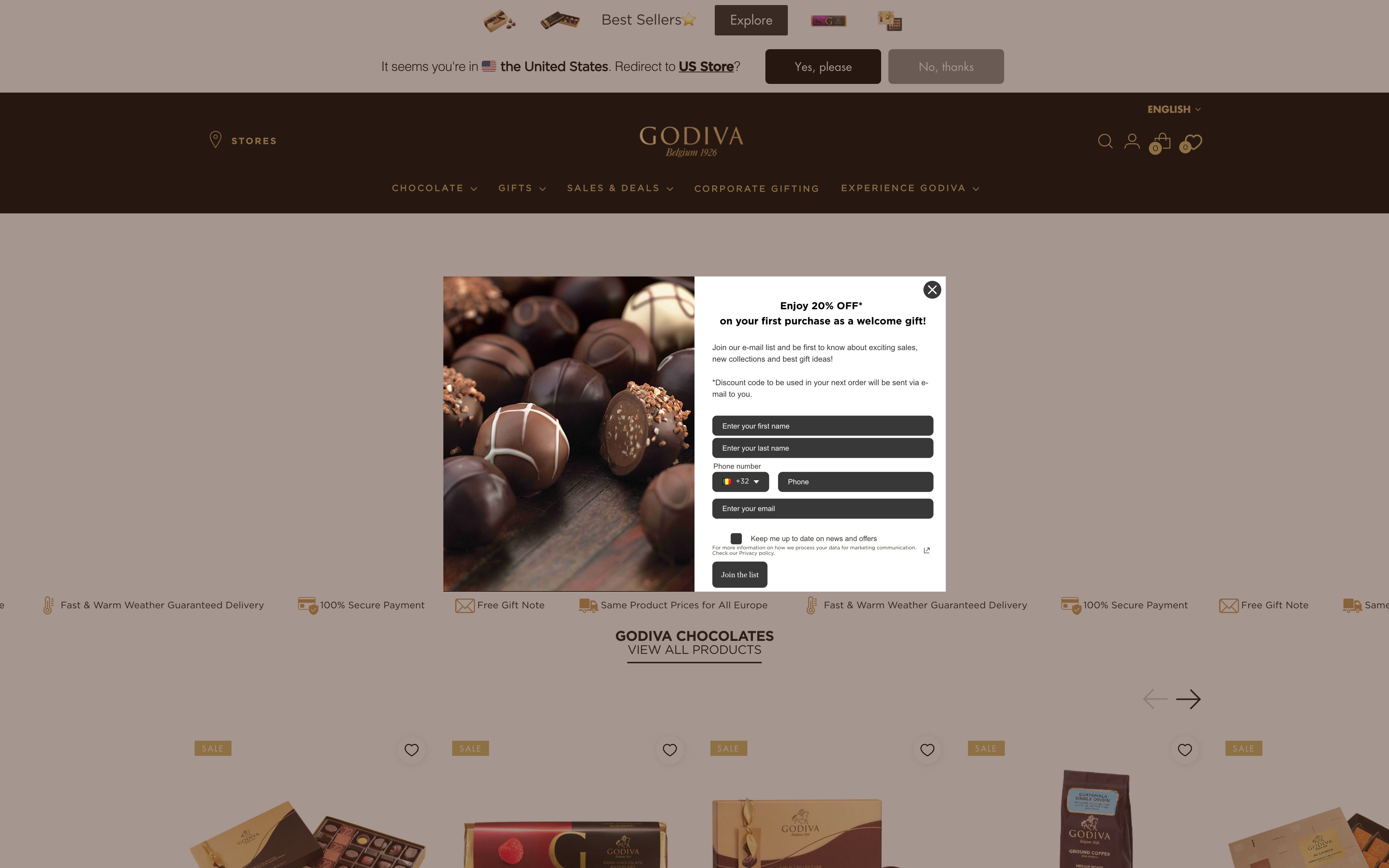 Godiva screenshot 6