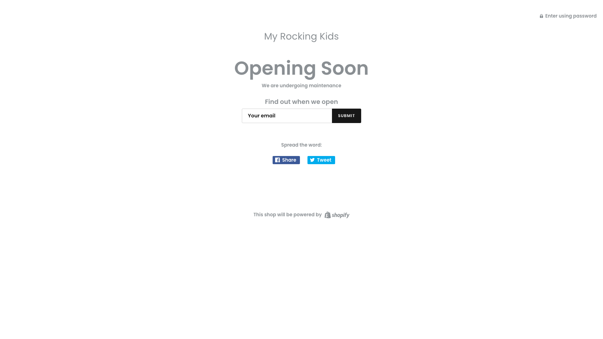 Full Shopify Build & Marketing – Family Clothing Brand