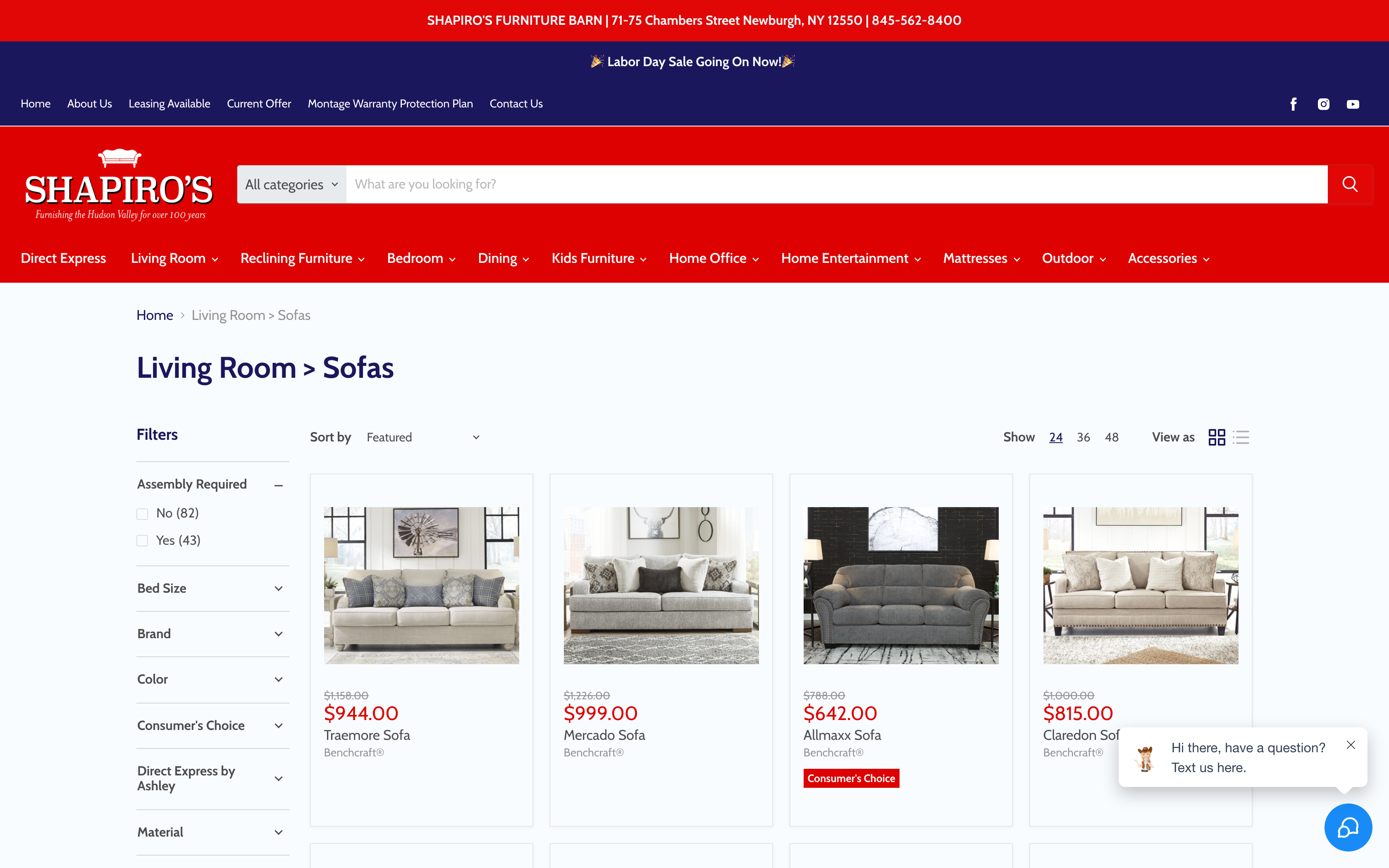 Seamless Store Migration for Shapiro's Furniture Barn to Shopify