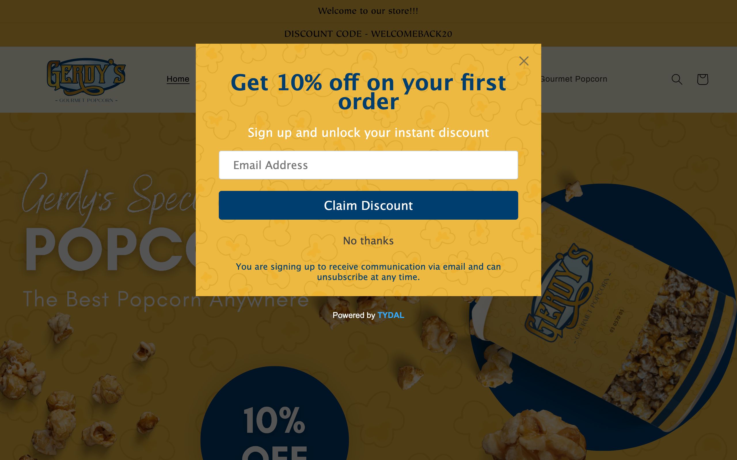 Gerdys Popcorn screenshot