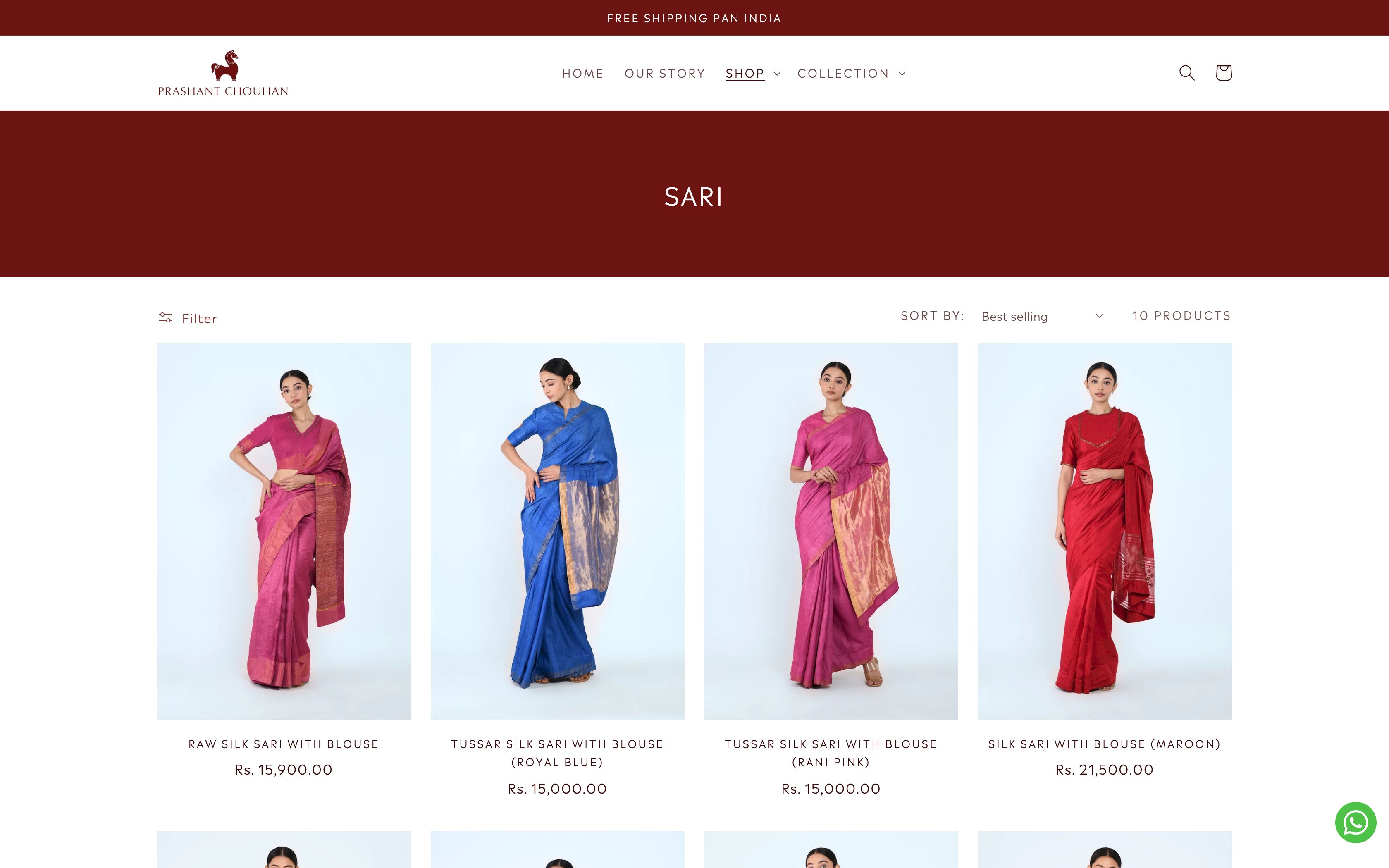 Prashant Chouhan - Custom Ecommerce Website Development screenshot 5