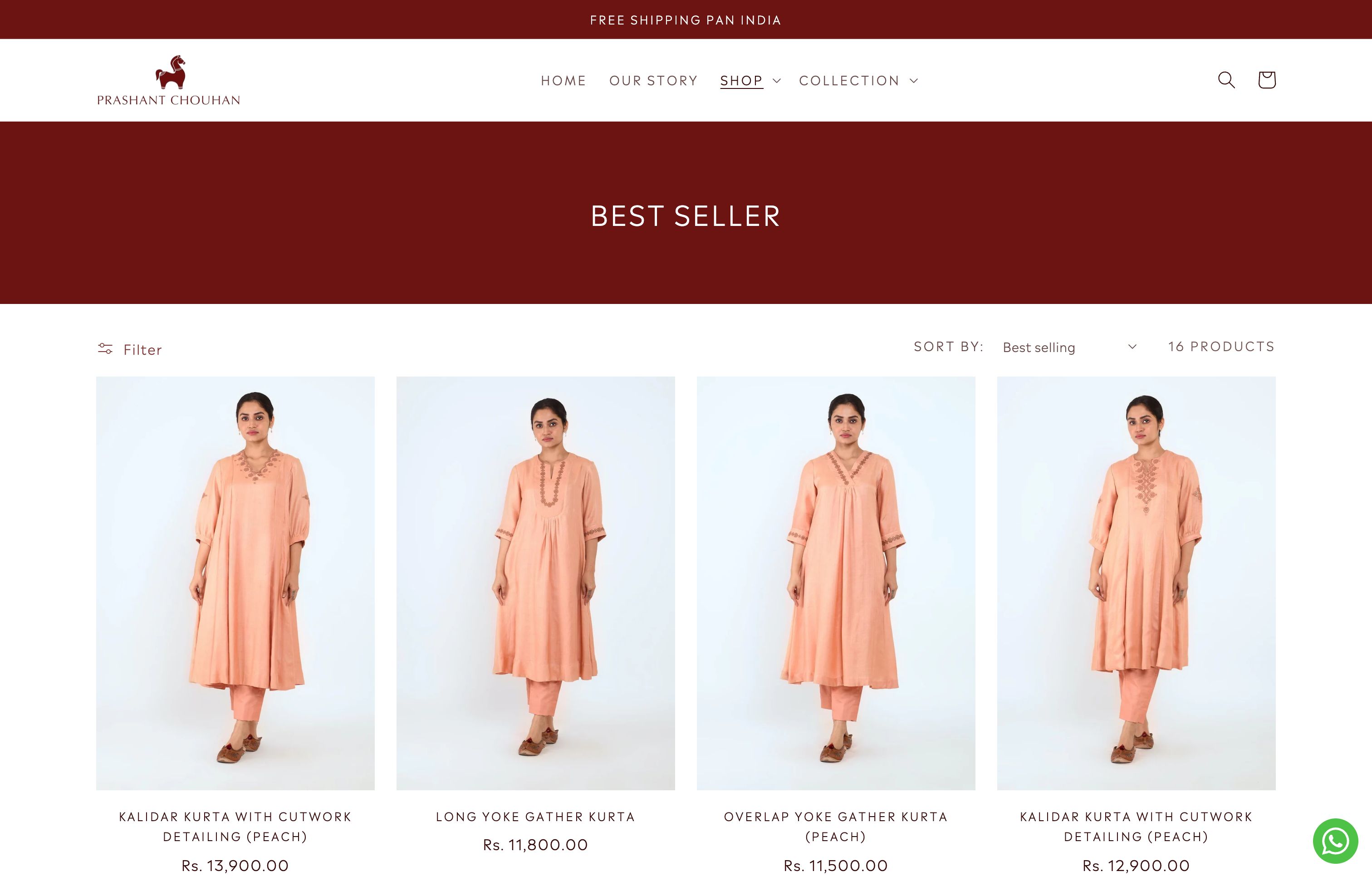 Prashant Chouhan - Custom Ecommerce Website Development screenshot 3