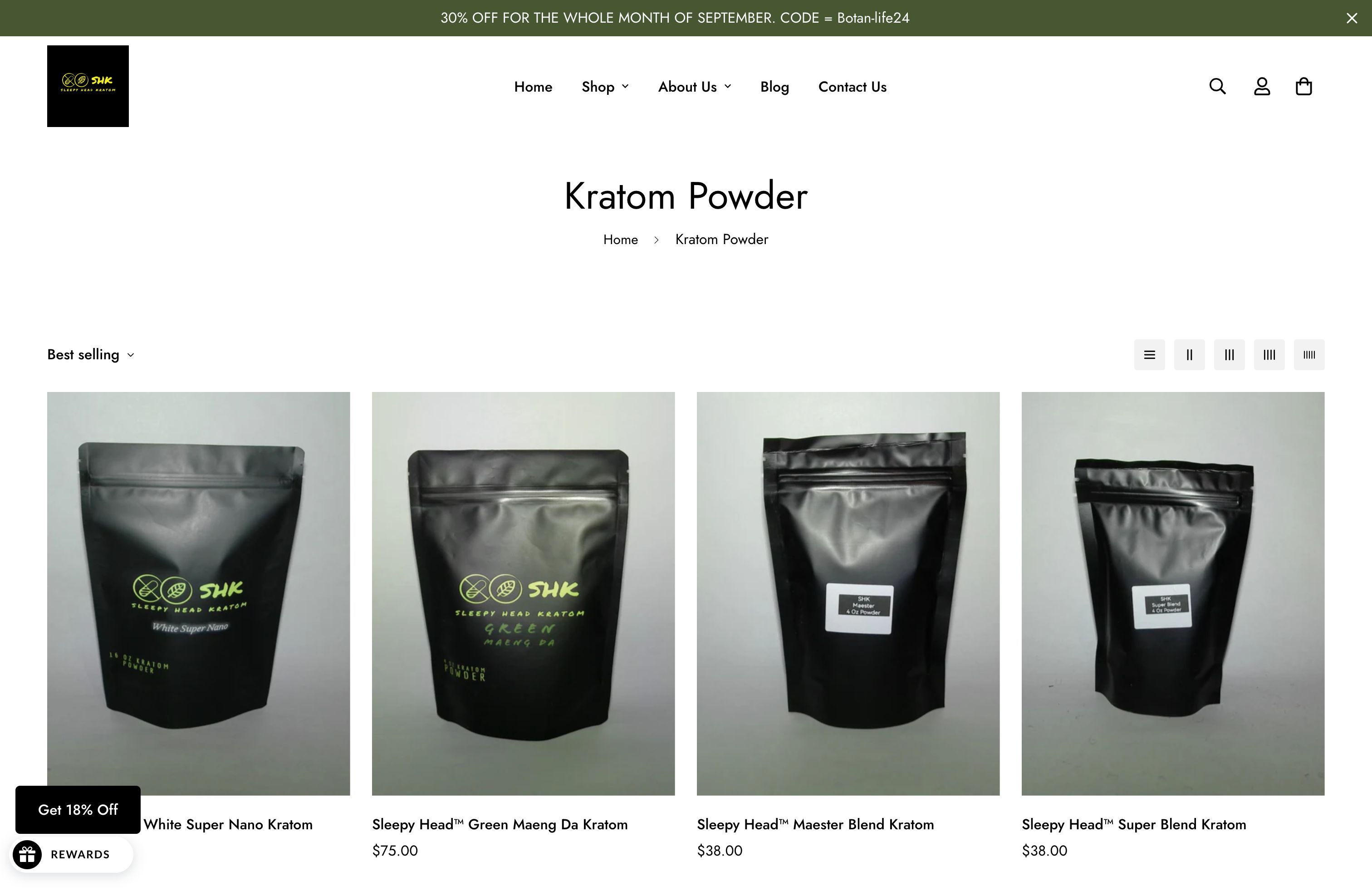 Sleepy Head Kratom screenshot 3