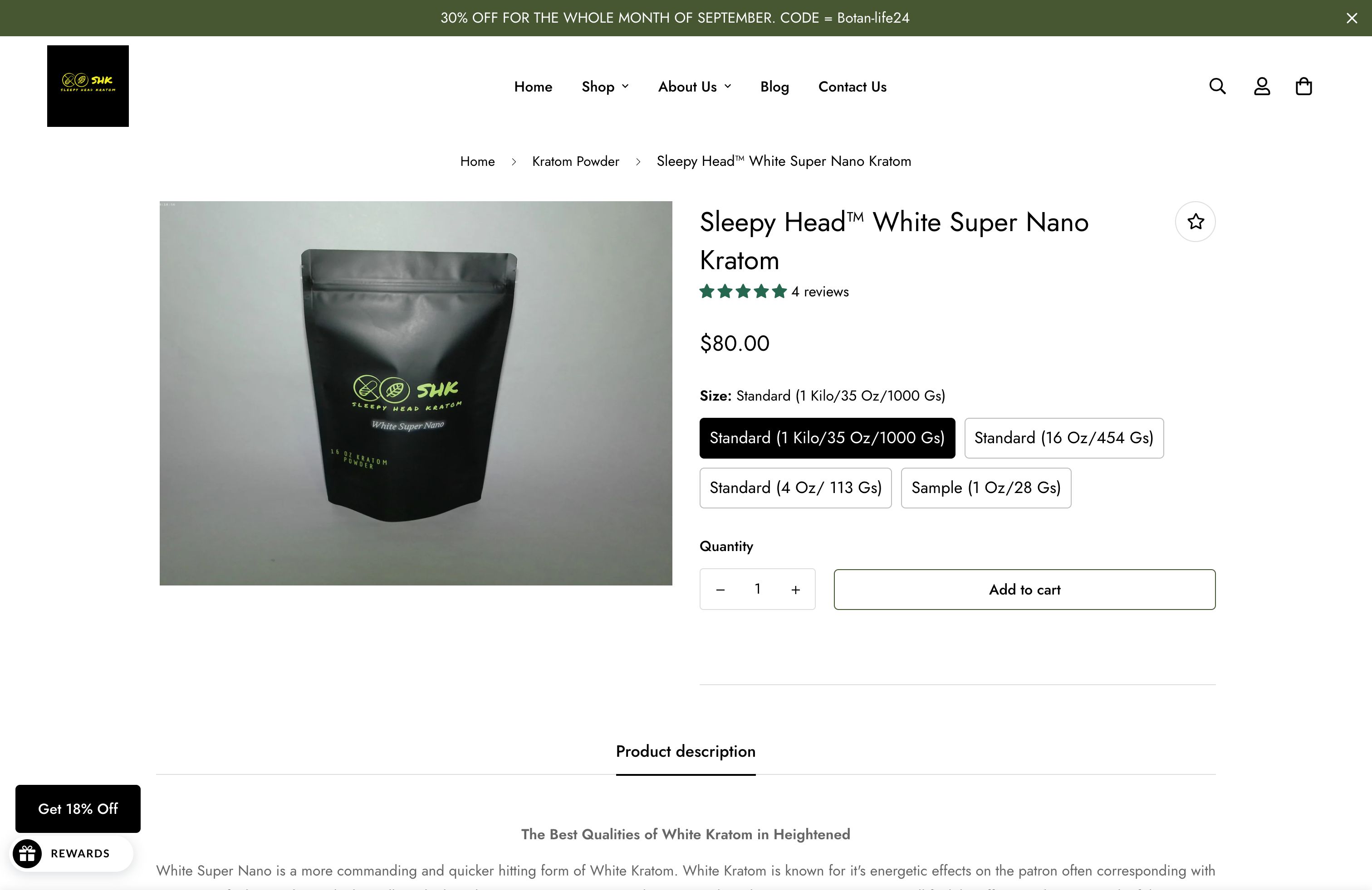 Sleepy Head Kratom screenshot 5