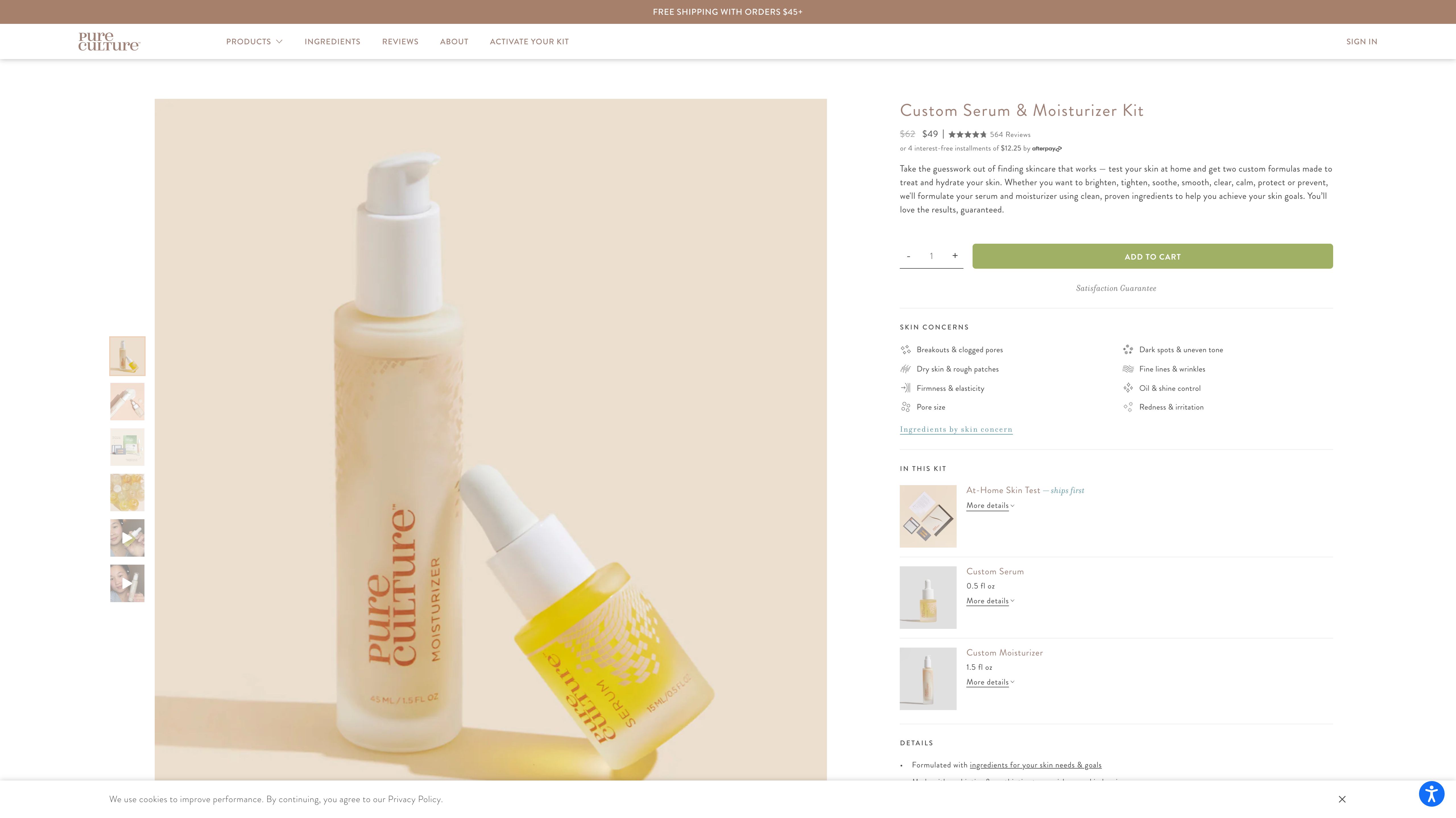 Pure Culture Beauty screenshot