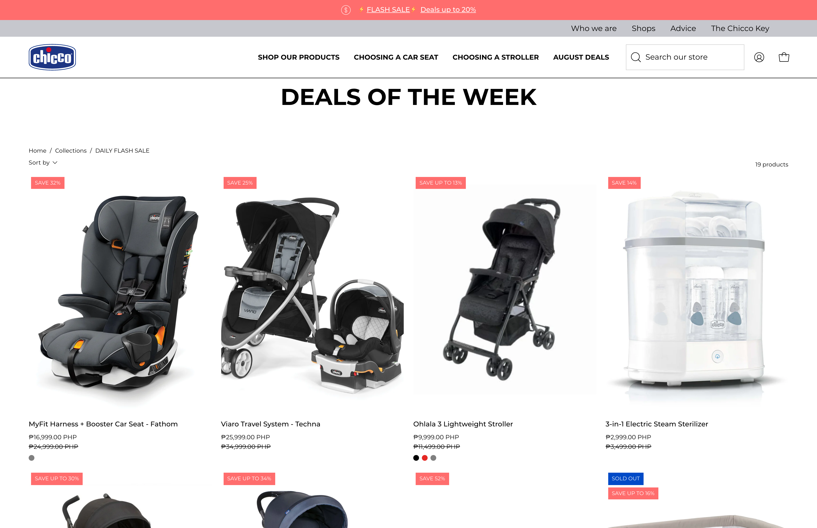 Chicco PH Shopify: Custom, Oversized Product Handling, SEO-Optimized screenshot