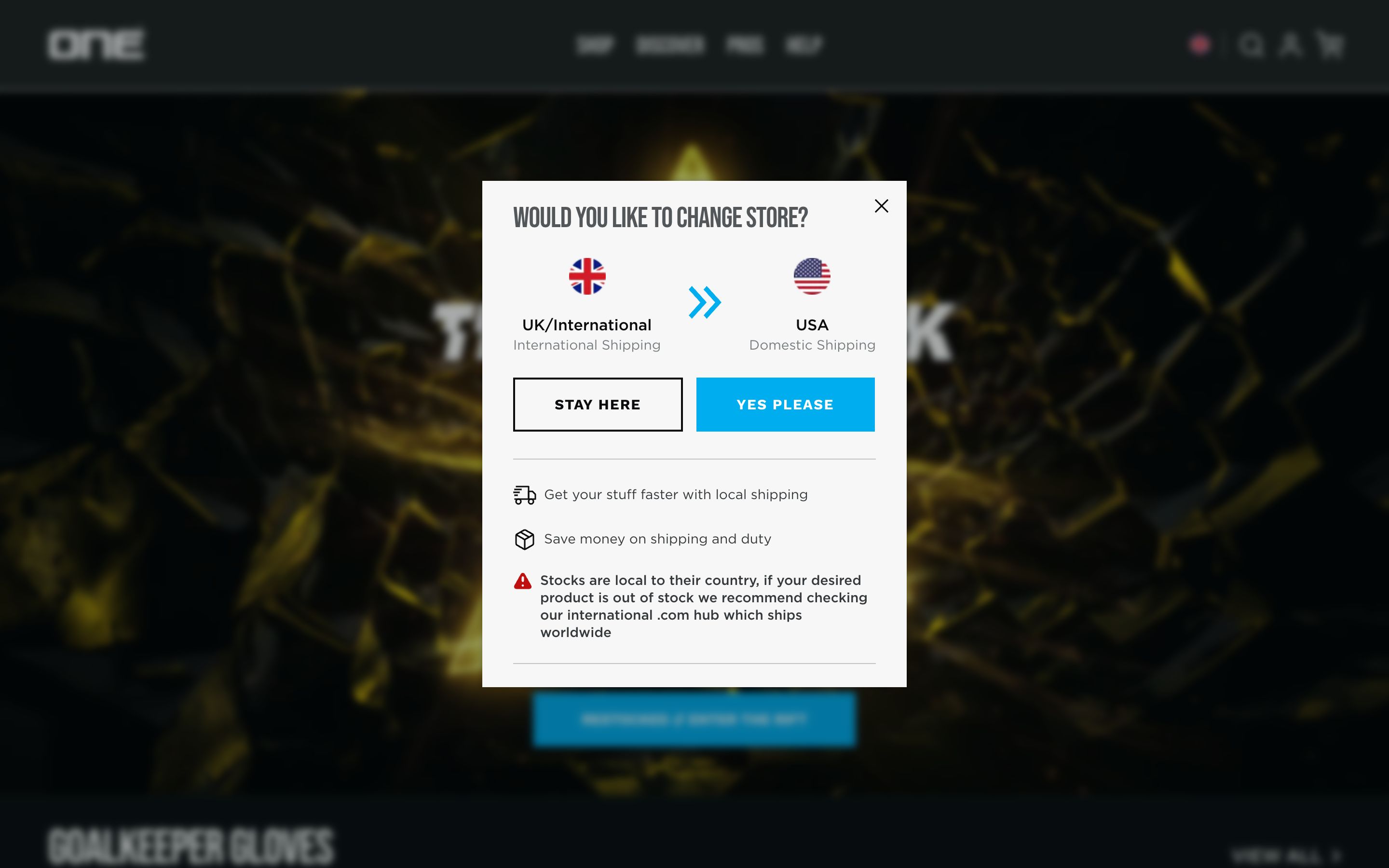 Comprehensive Website Redesign for The One Glove