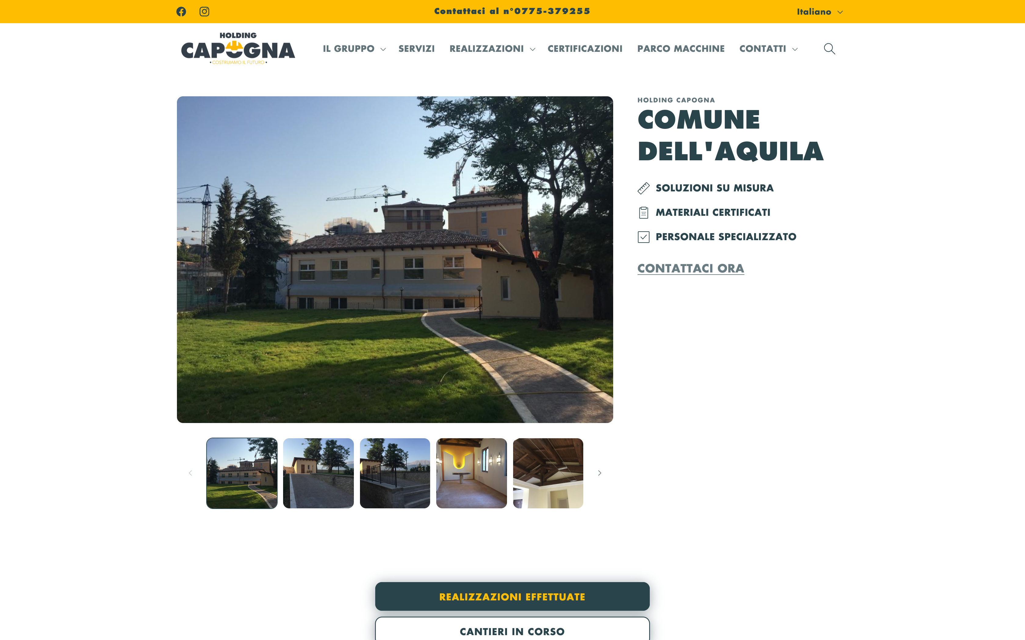 Holding Capogna screenshot 3