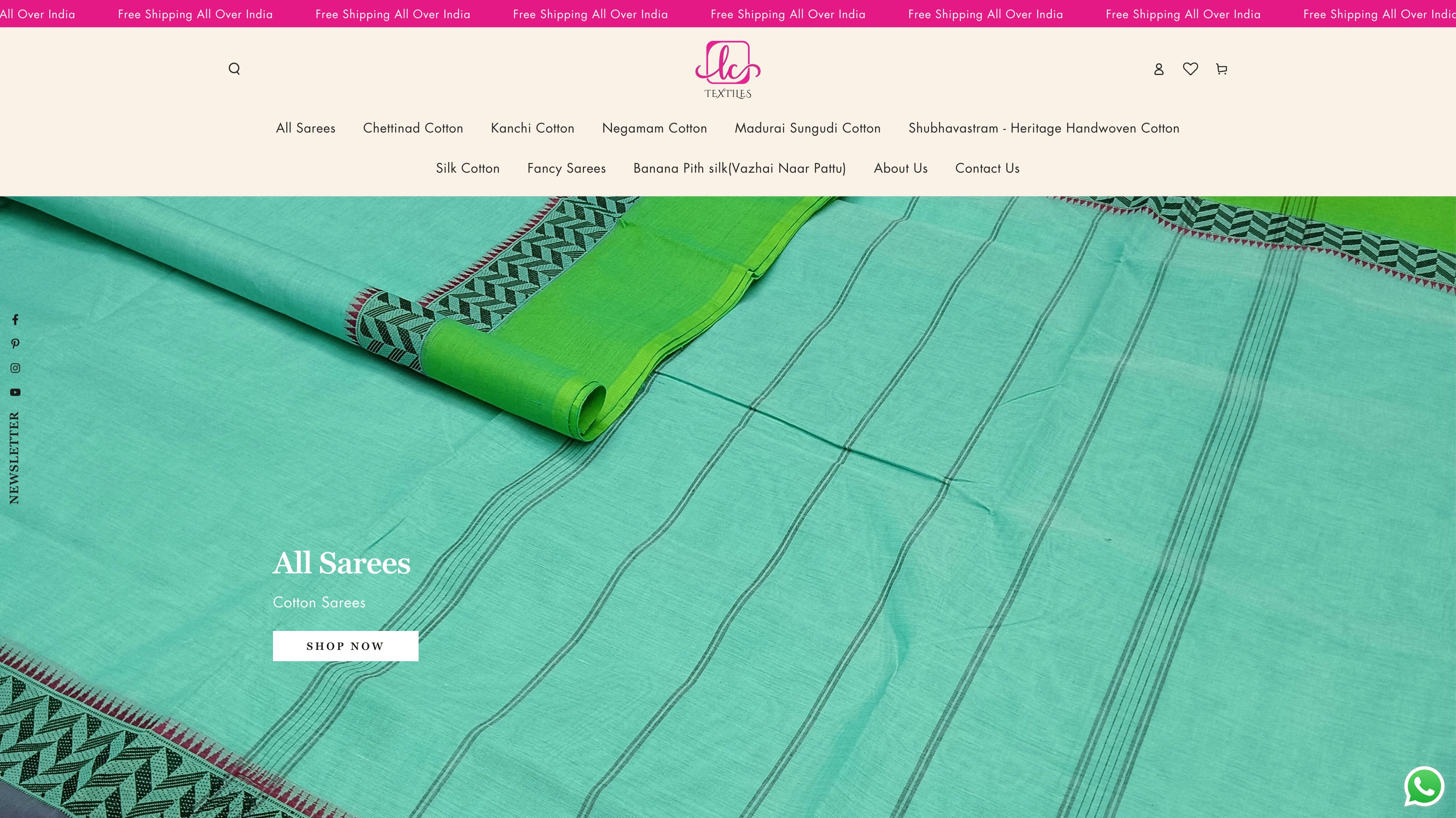 LC Textiles - The Rich Heritage Of Traditional Indian Textiles screenshot 5