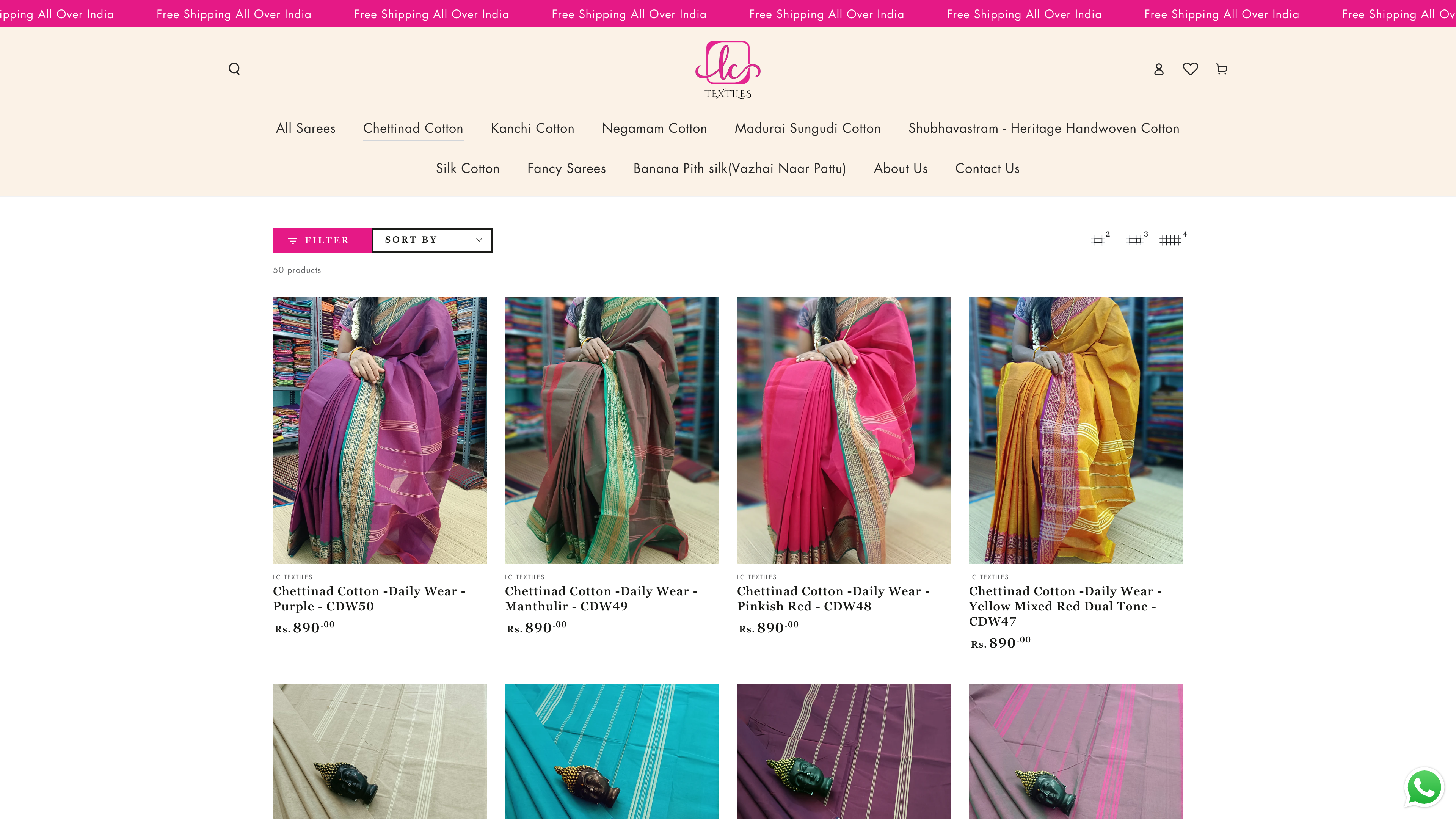 LC Textiles - The Rich Heritage Of Traditional Indian Textiles screenshot 3