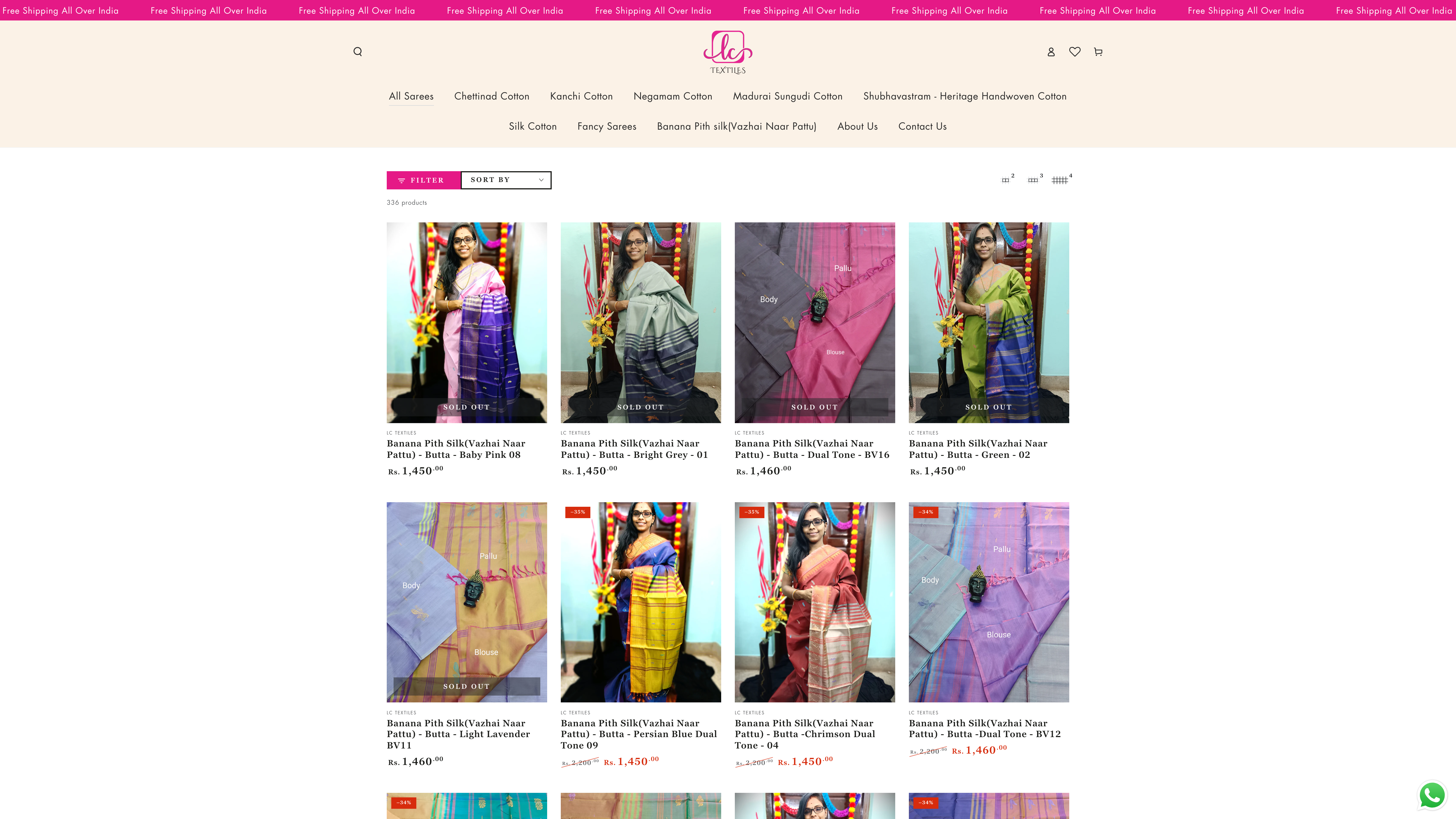 LC Textiles - The Rich Heritage Of Traditional Indian Textiles screenshot