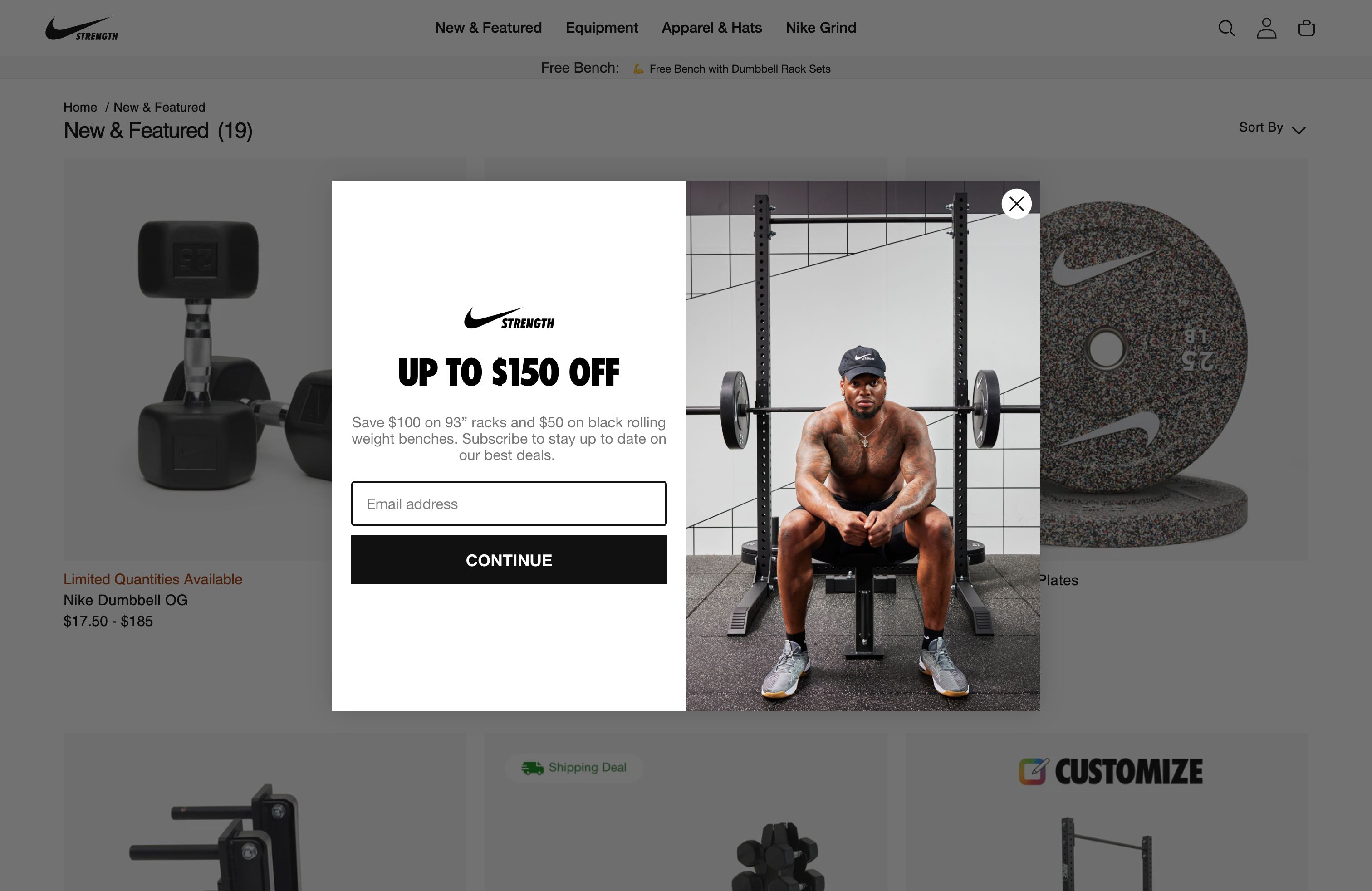 Nike Strength screenshot 2