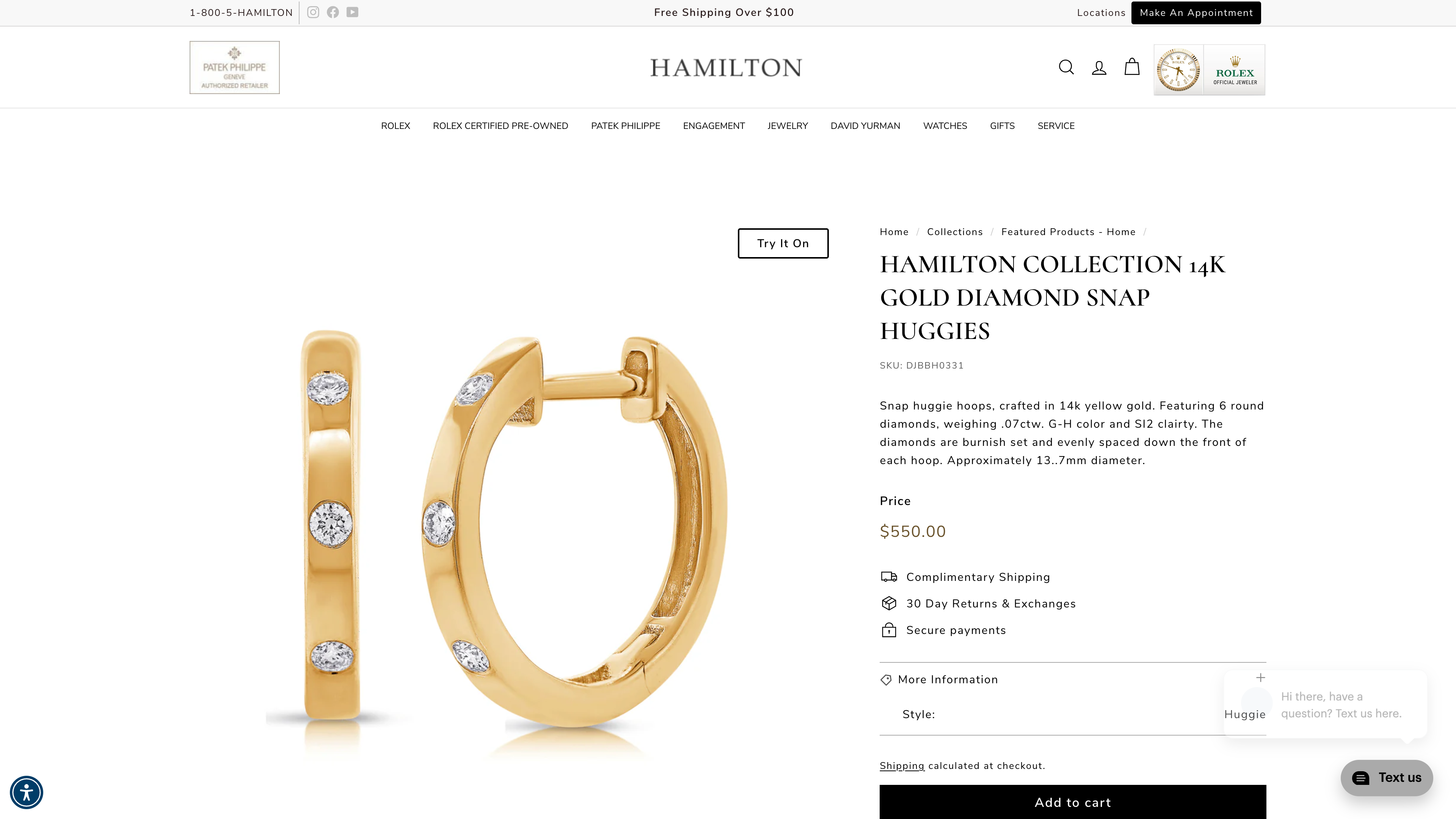 Luxury retailer site build (moving from Magento to Shopify) screenshot 4