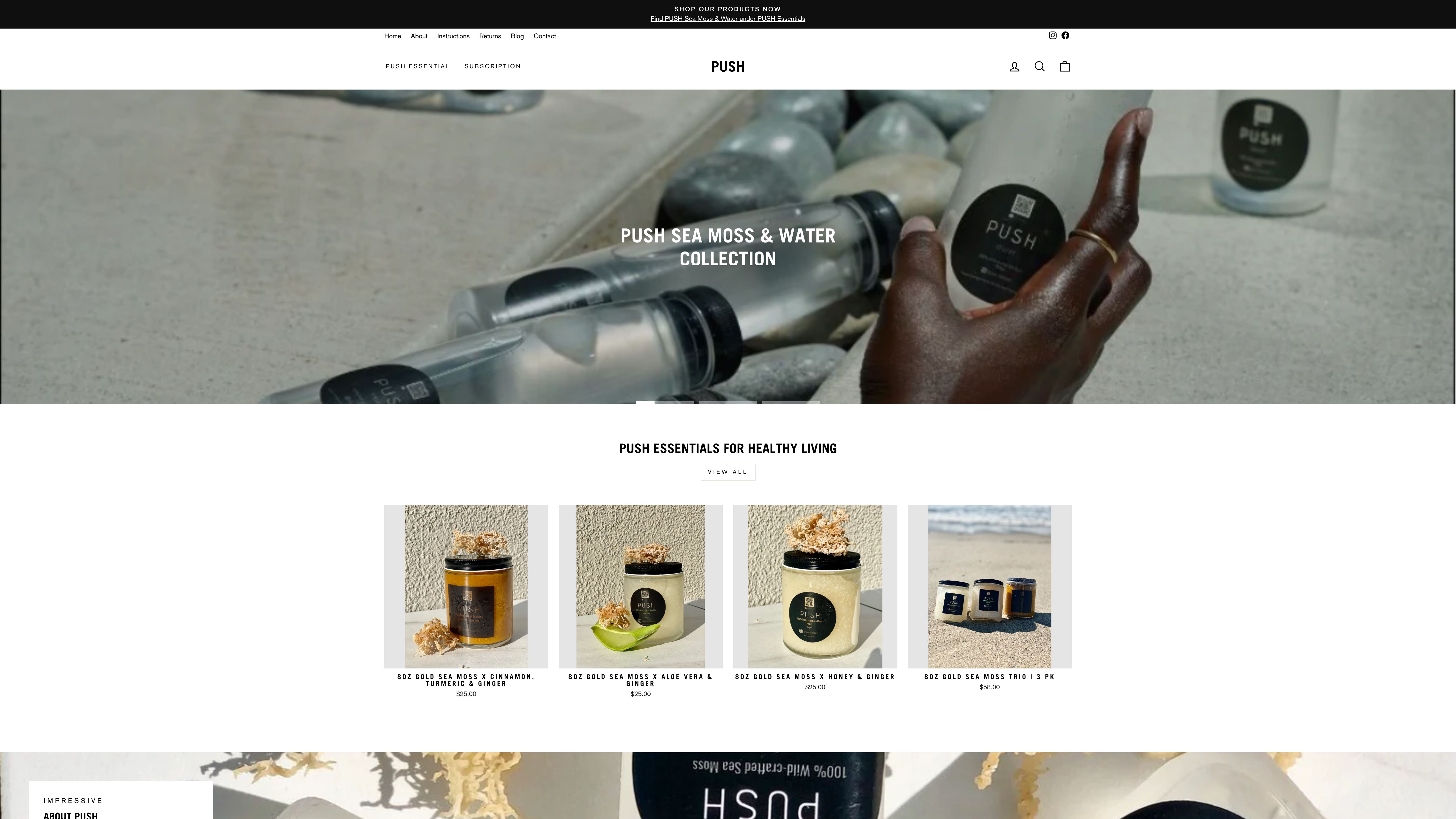 Custom Shopify store development for Brand PUSH screenshot 6