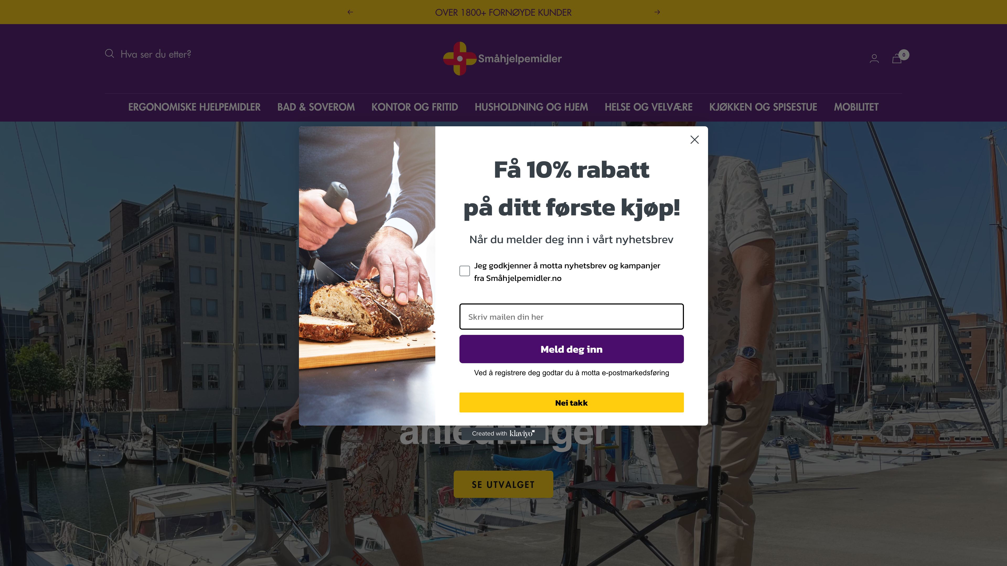 Smahjelpemidler.no screenshot 6