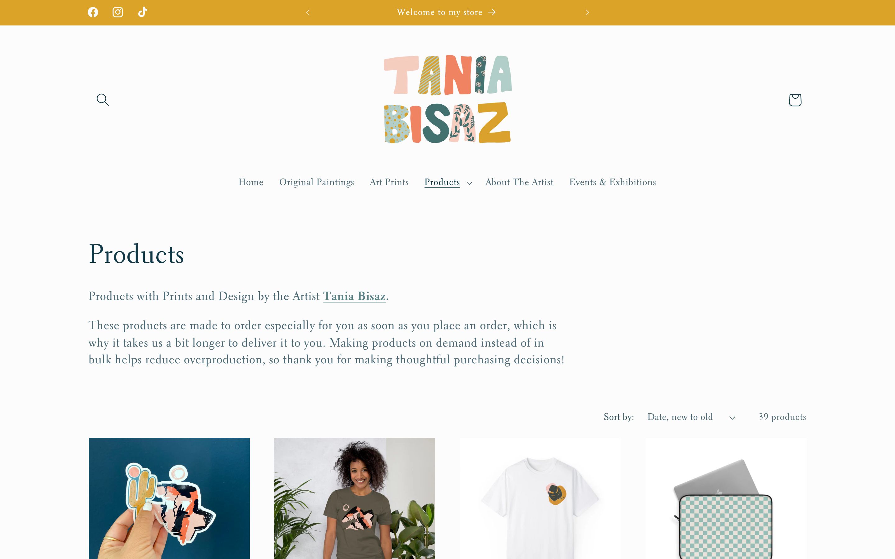 Lifestyle Brand Site Design screenshot 2