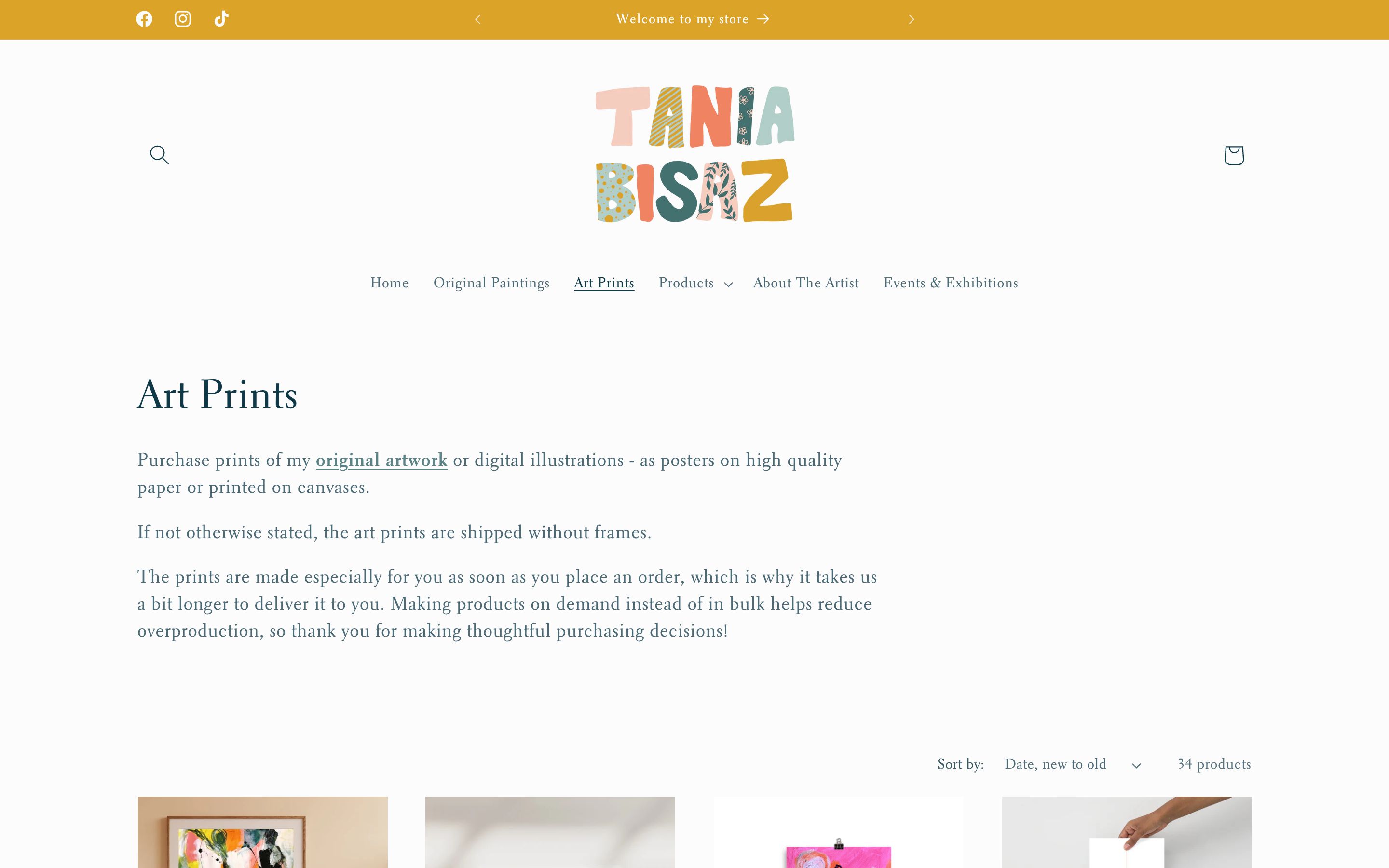 Lifestyle Brand Site Design screenshot