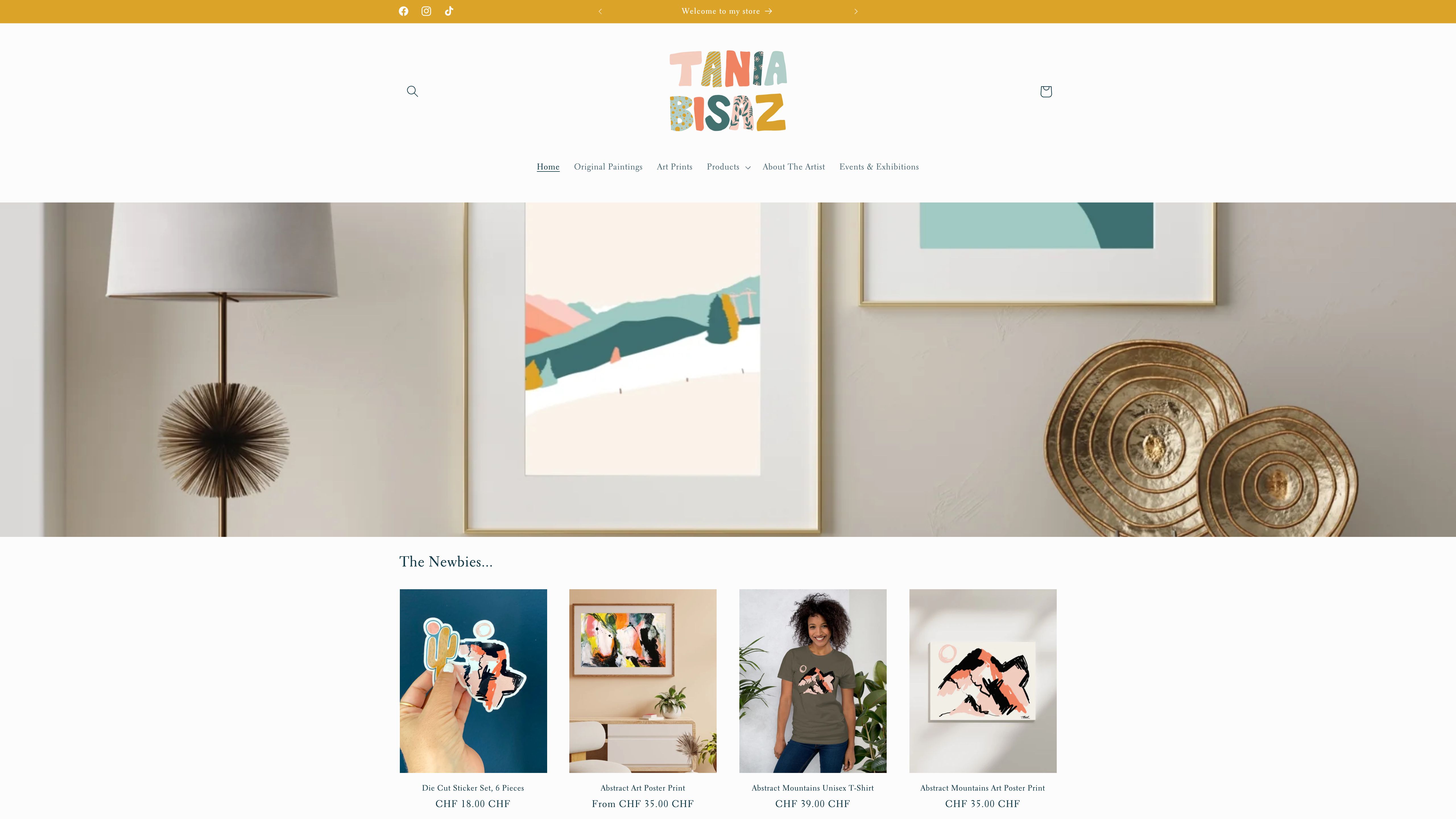 Lifestyle Brand Site Design screenshot 6
