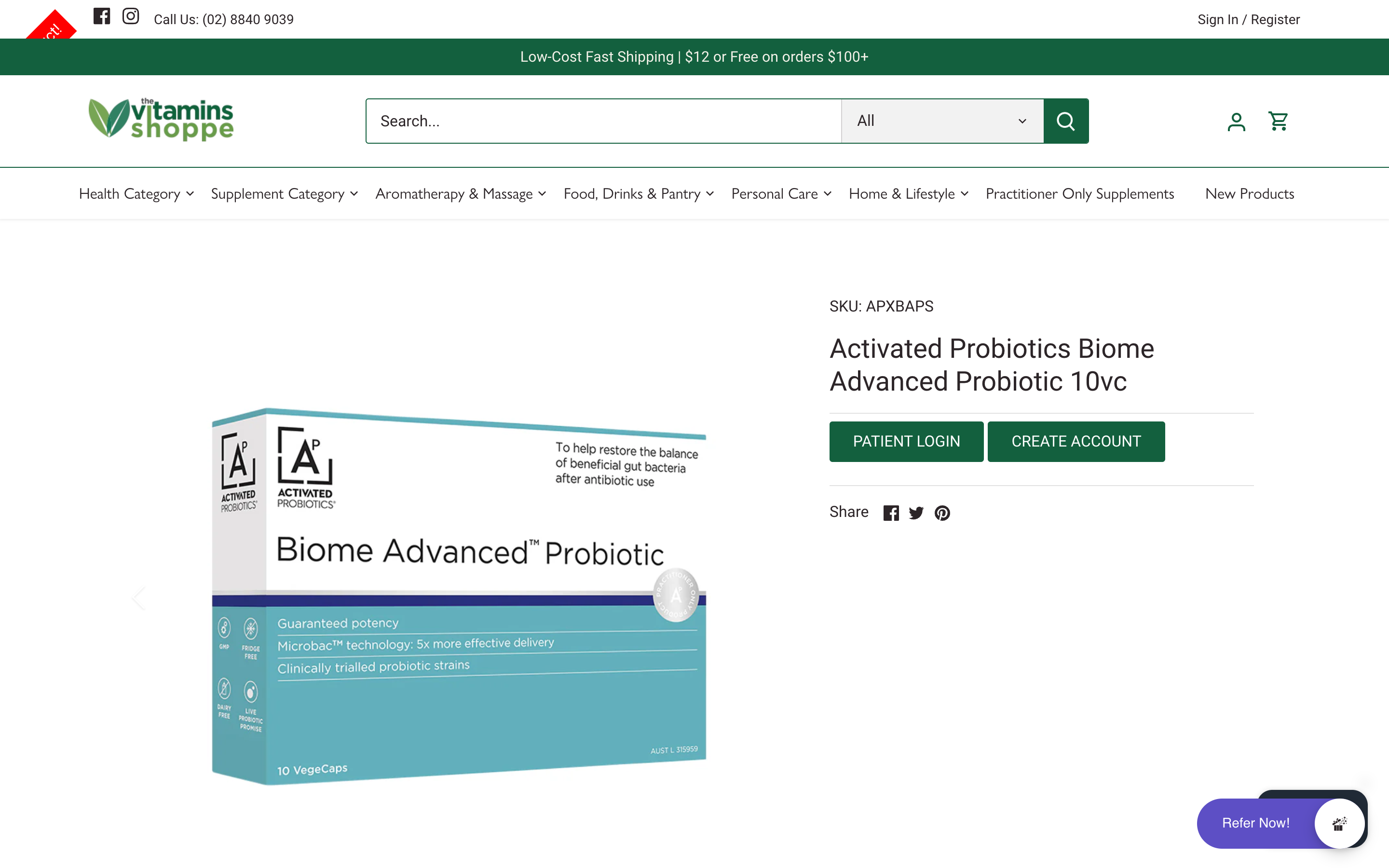 WordPress to Shopify Migration for The Vitamins Shoppe screenshot 5