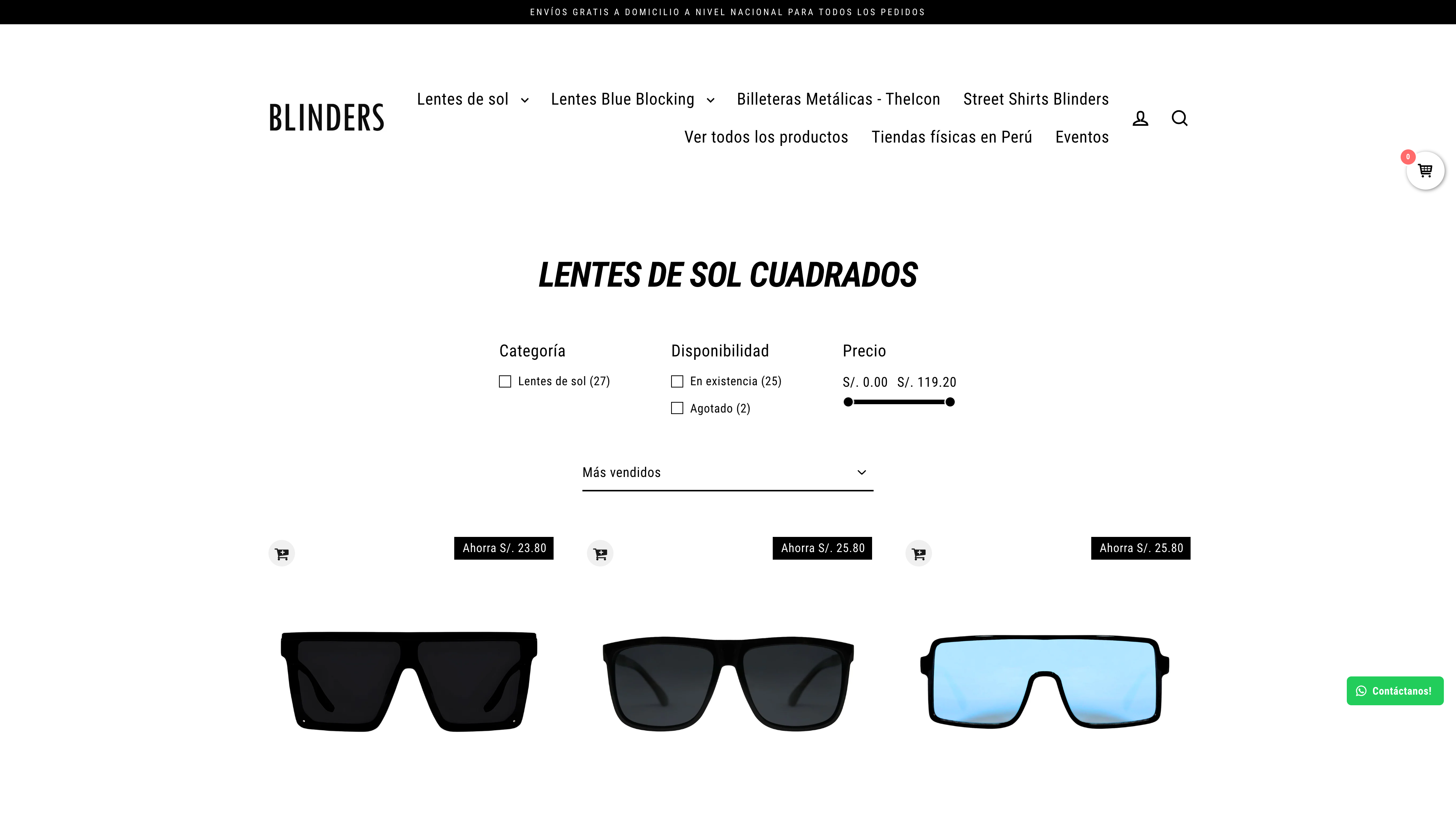 Blinders Sunglasses 🇵🇪 screenshot 6
