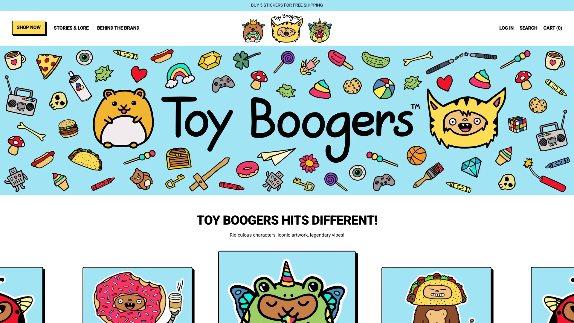 Toy Boogers
