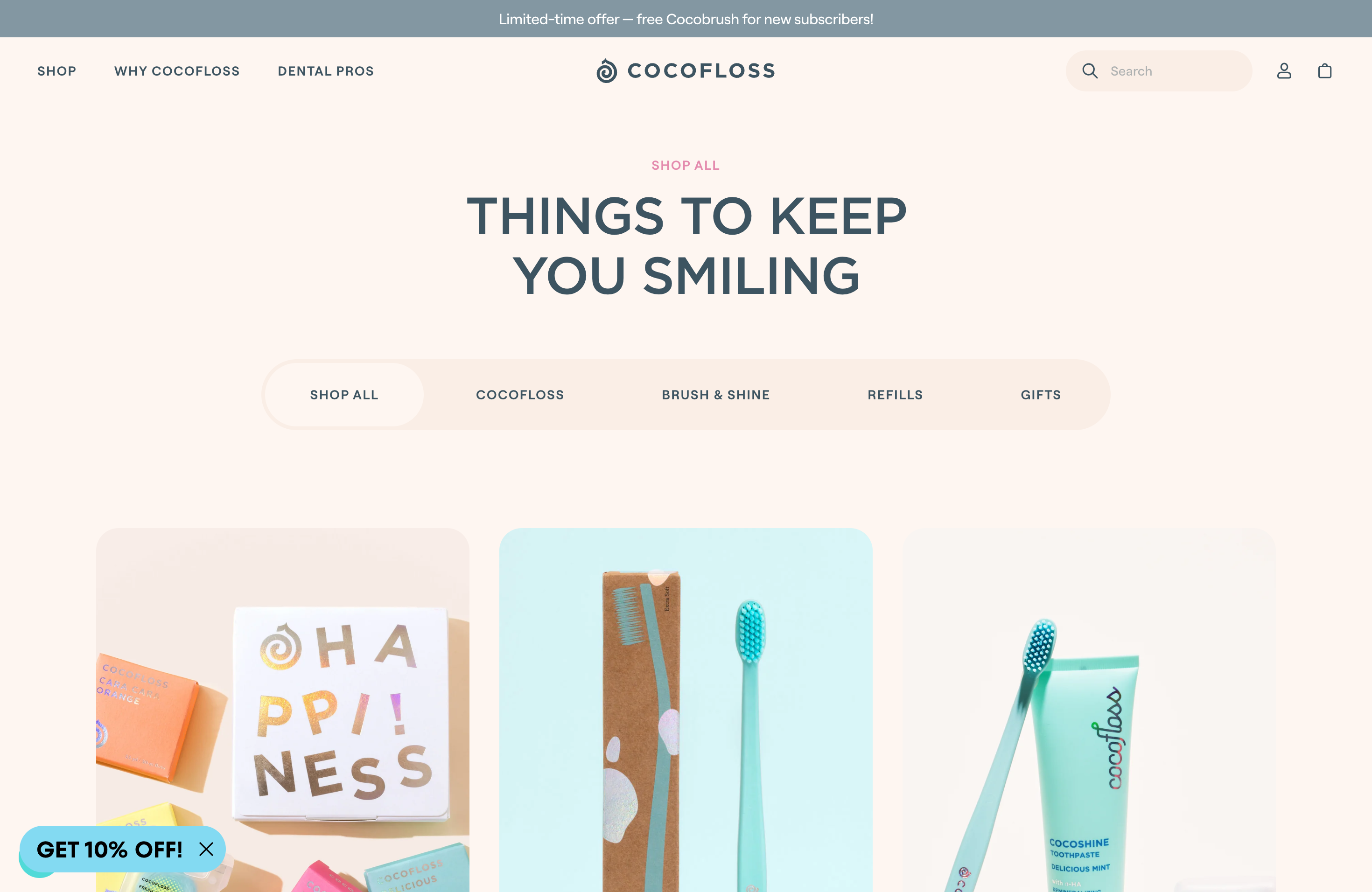 CocoFloss screenshot