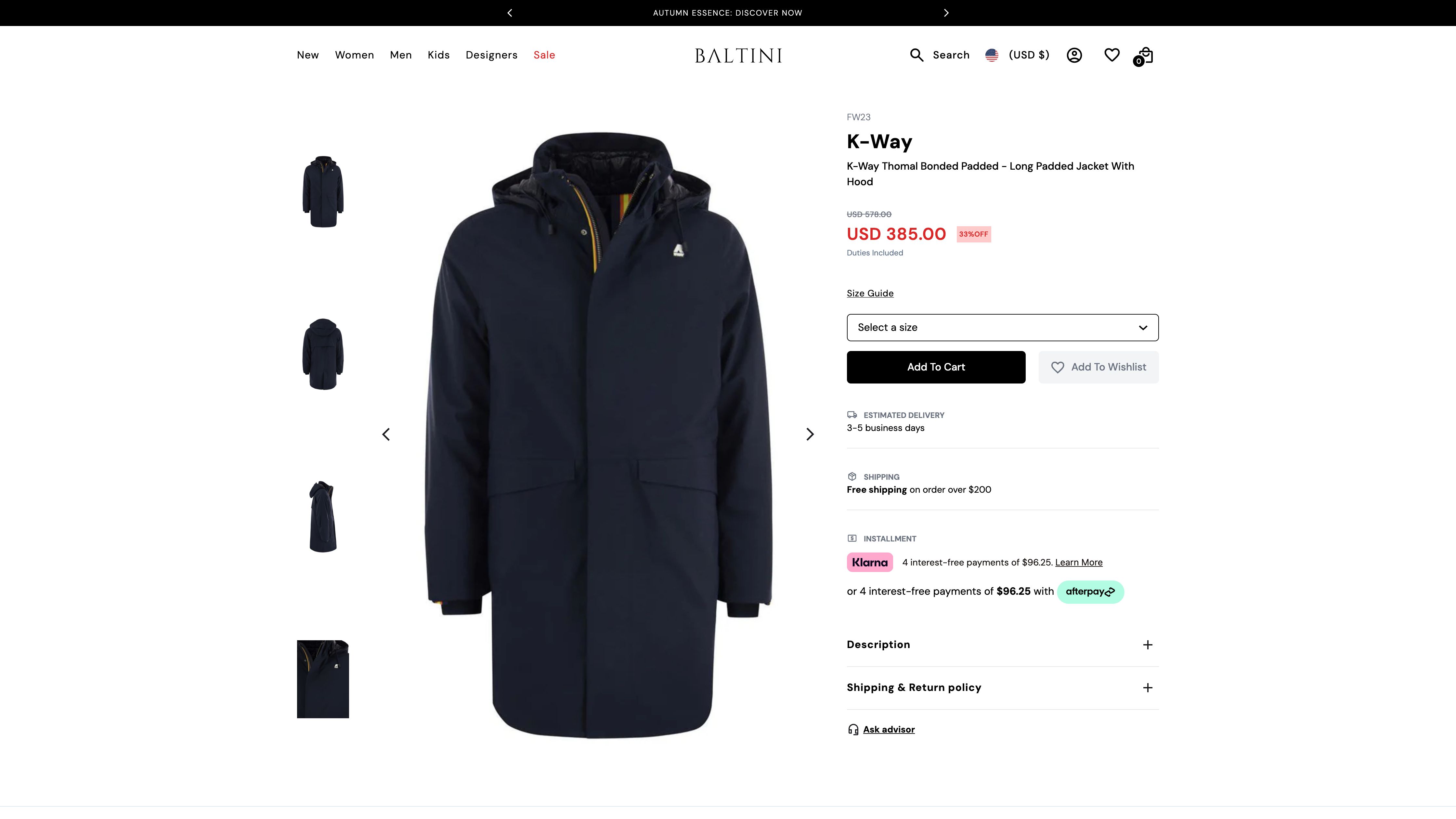 Luxury Brand Baltini screenshot 3