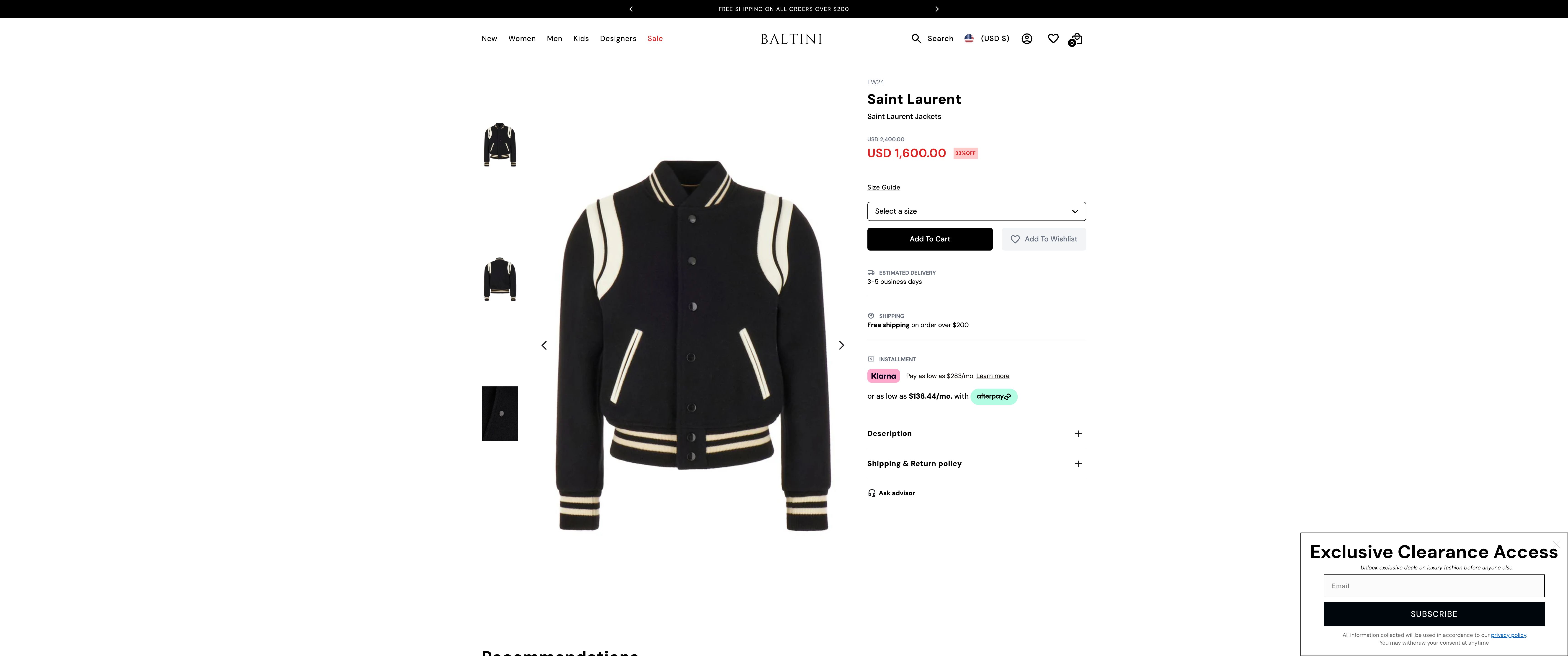 Luxury Brand Baltini screenshot 2