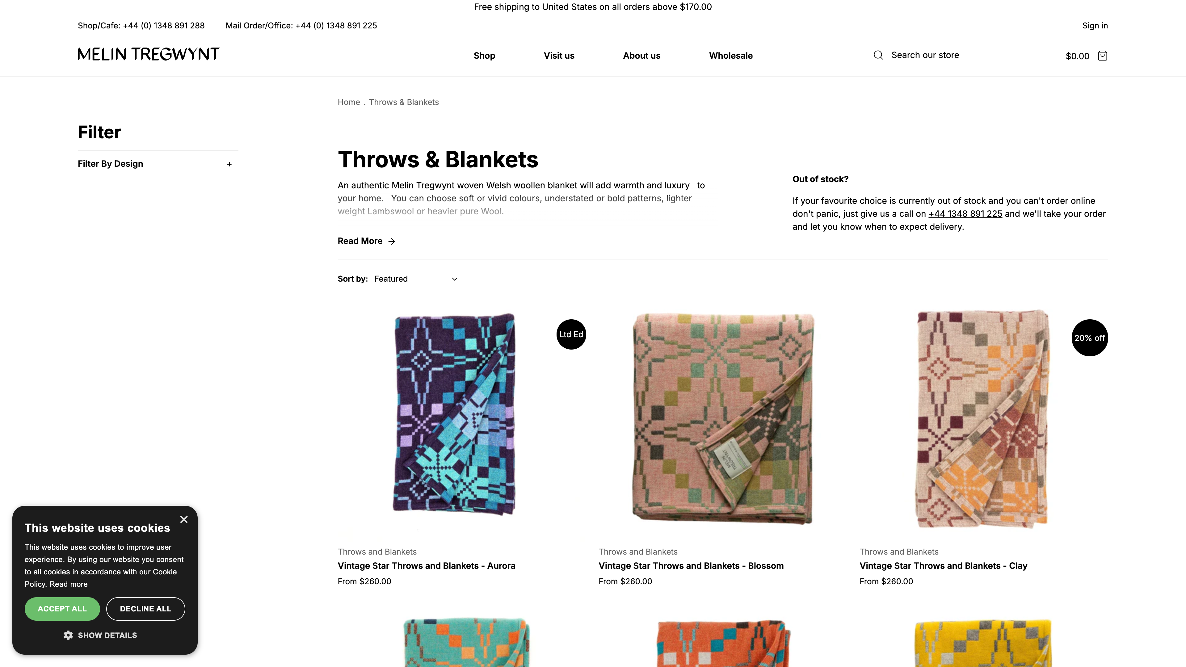 E-commerce Migration and Custom Theme Development for Melin Tregwynt