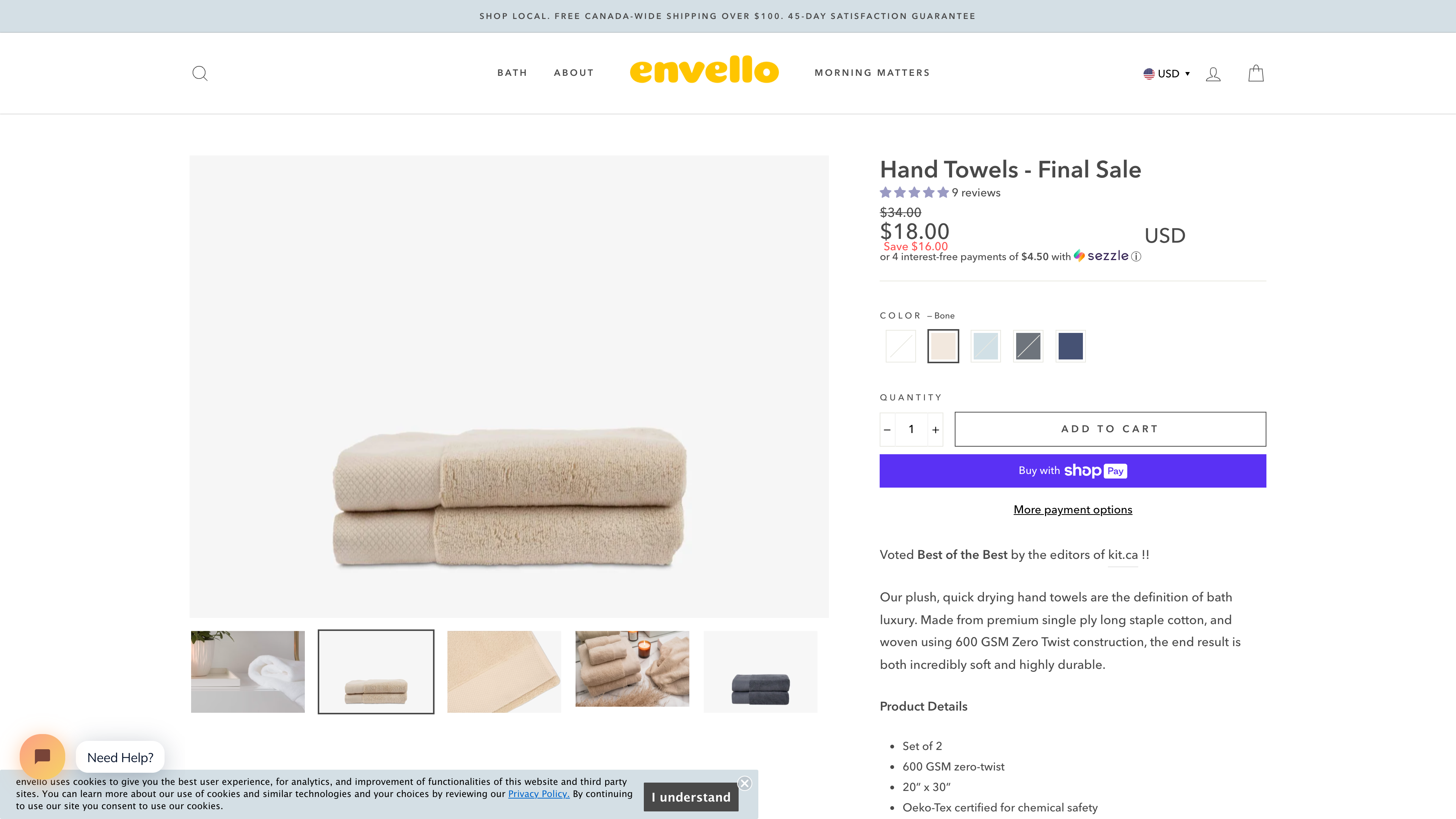 HOME/BEDDING | Ecommerce strategy, site design/build screenshot 4