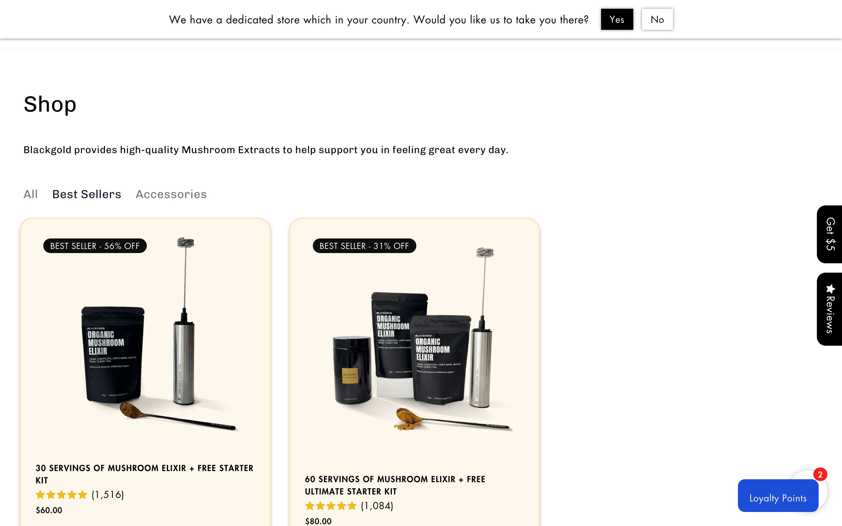 Market leader Global expansion with Shopify Plus - Blackgoldelixir screenshot 2