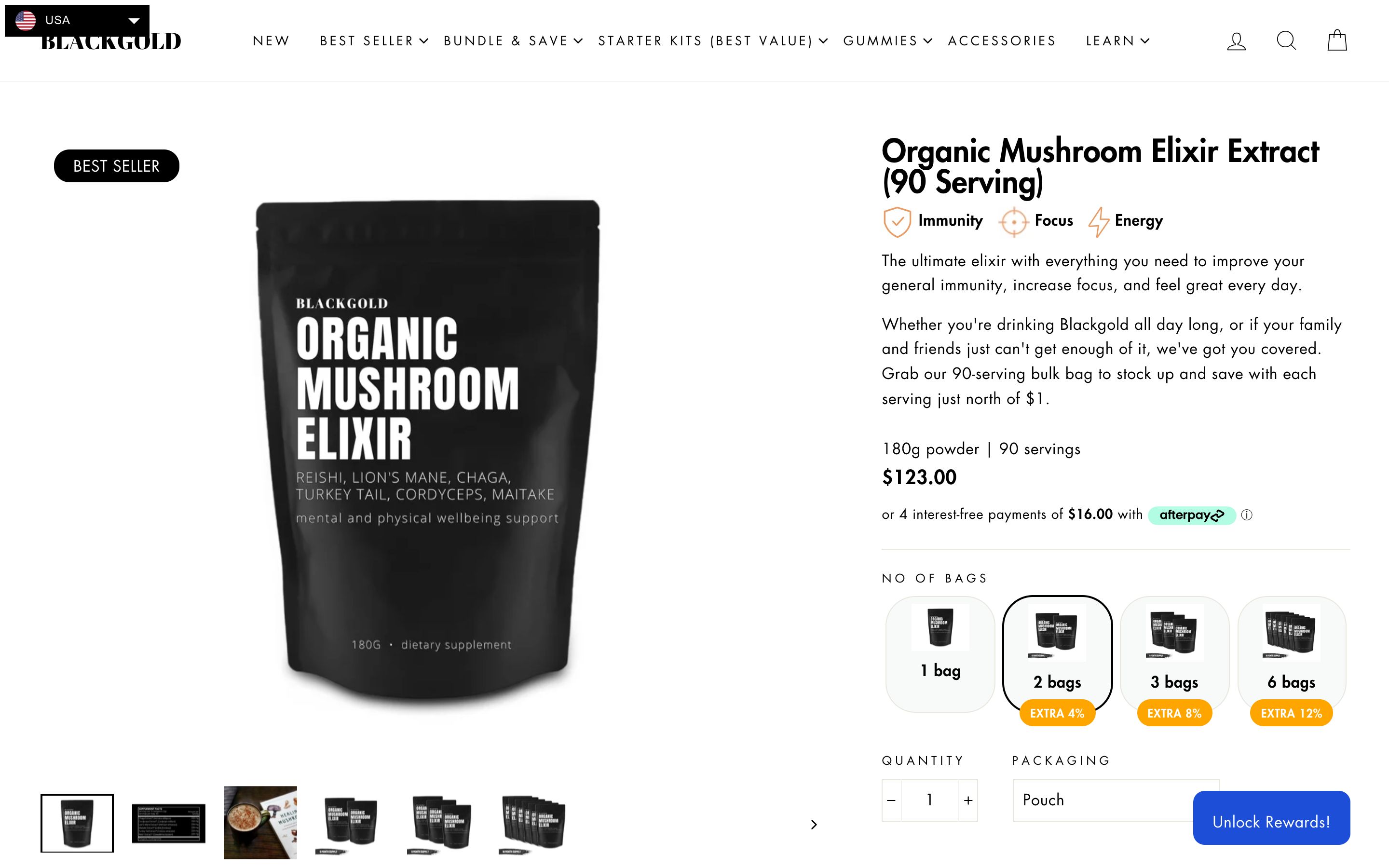 Market leader Global expansion with Shopify Plus - Blackgoldelixir screenshot 4