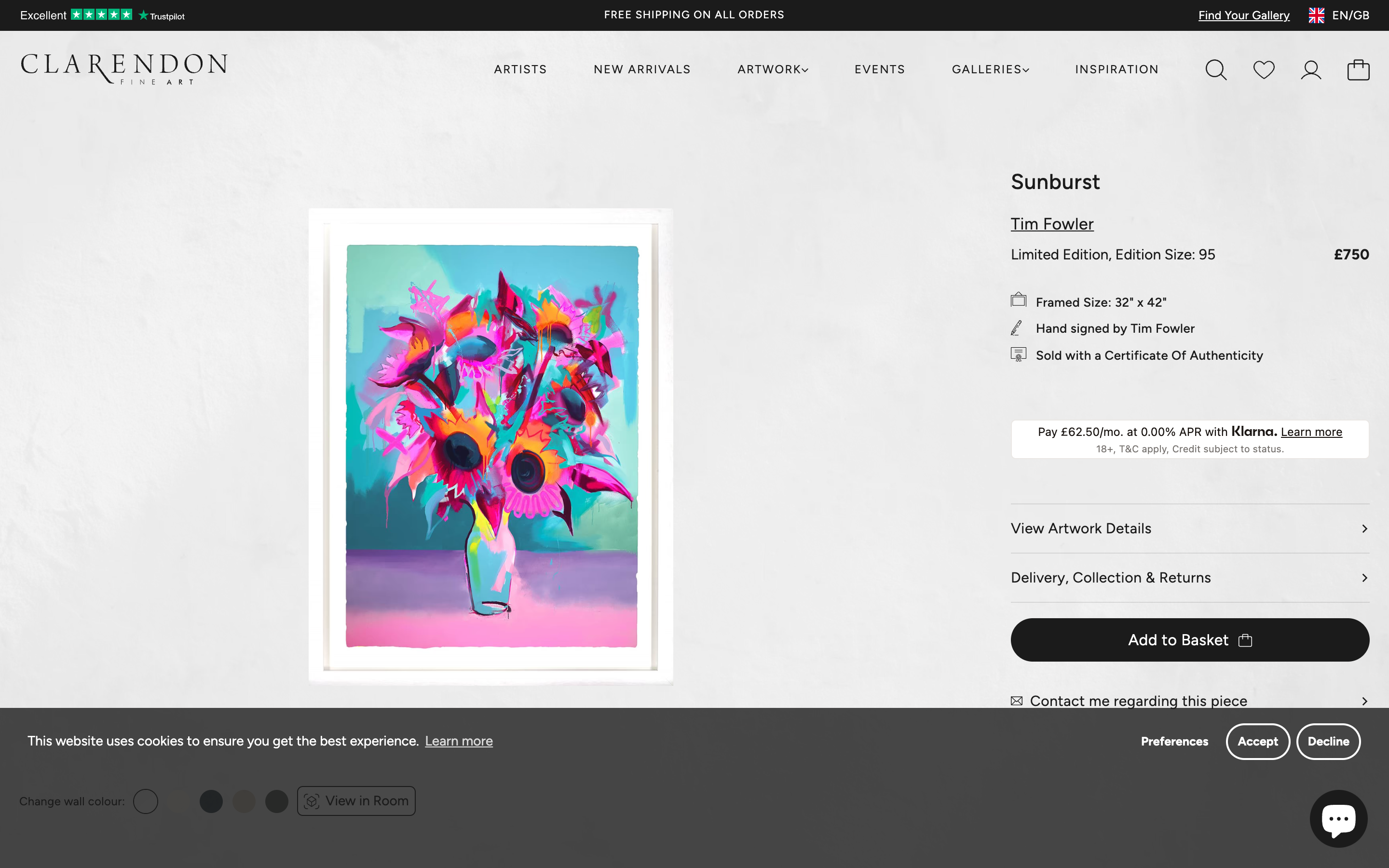 Clarendon Fine Art screenshot 4